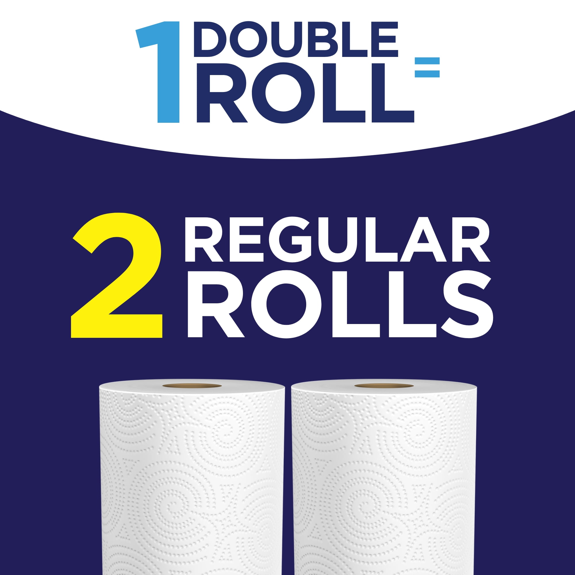 Sparkle Pick-A-Size Paper Towels, Absorbent Kitchen Cleaning Sheets (White, 12 Double Rolls) 88r99