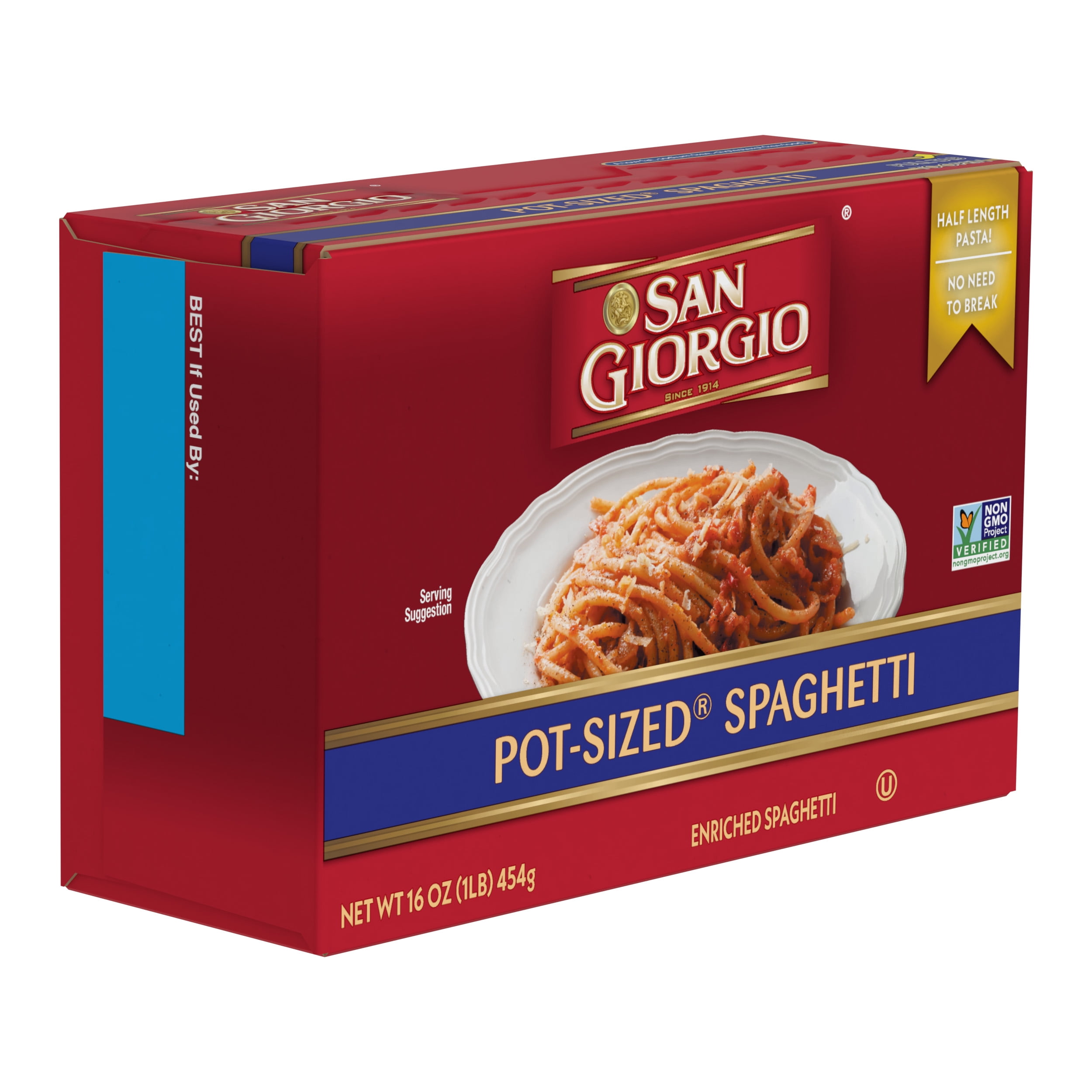 San Giorgio Spaghetti Pasta Enriched Semolina (16 oz) b5eoz
