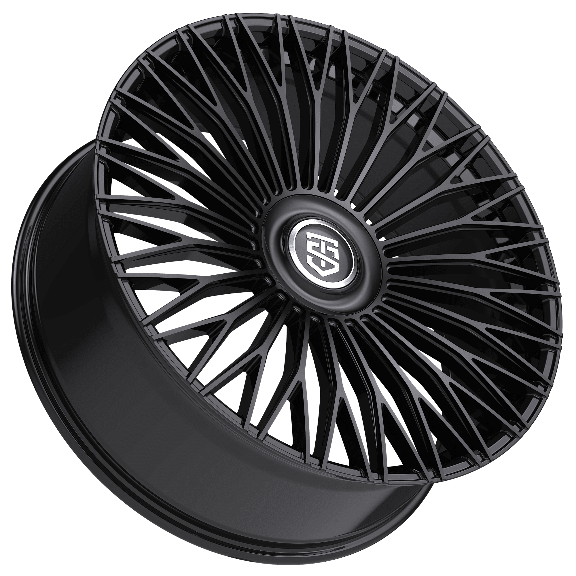 TIS Motorsports 507B Series Custom Wheel (Gloss Black, 22x10 in, 6x135/6x5.50 Bolt Pattern) shi50