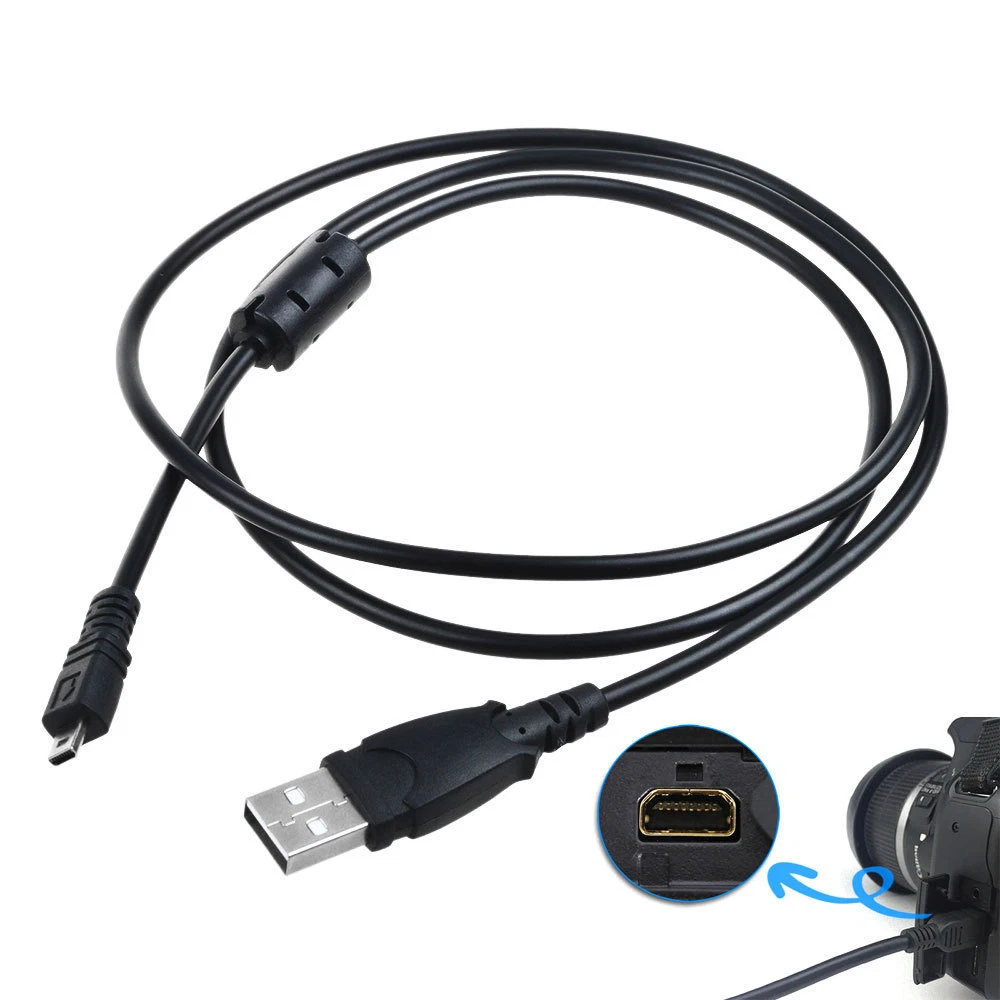 Rhea USB Data Sync and Charging Cable for Olympus T-100 FE-5050 Digital Cameras (3 ft) tjp9q