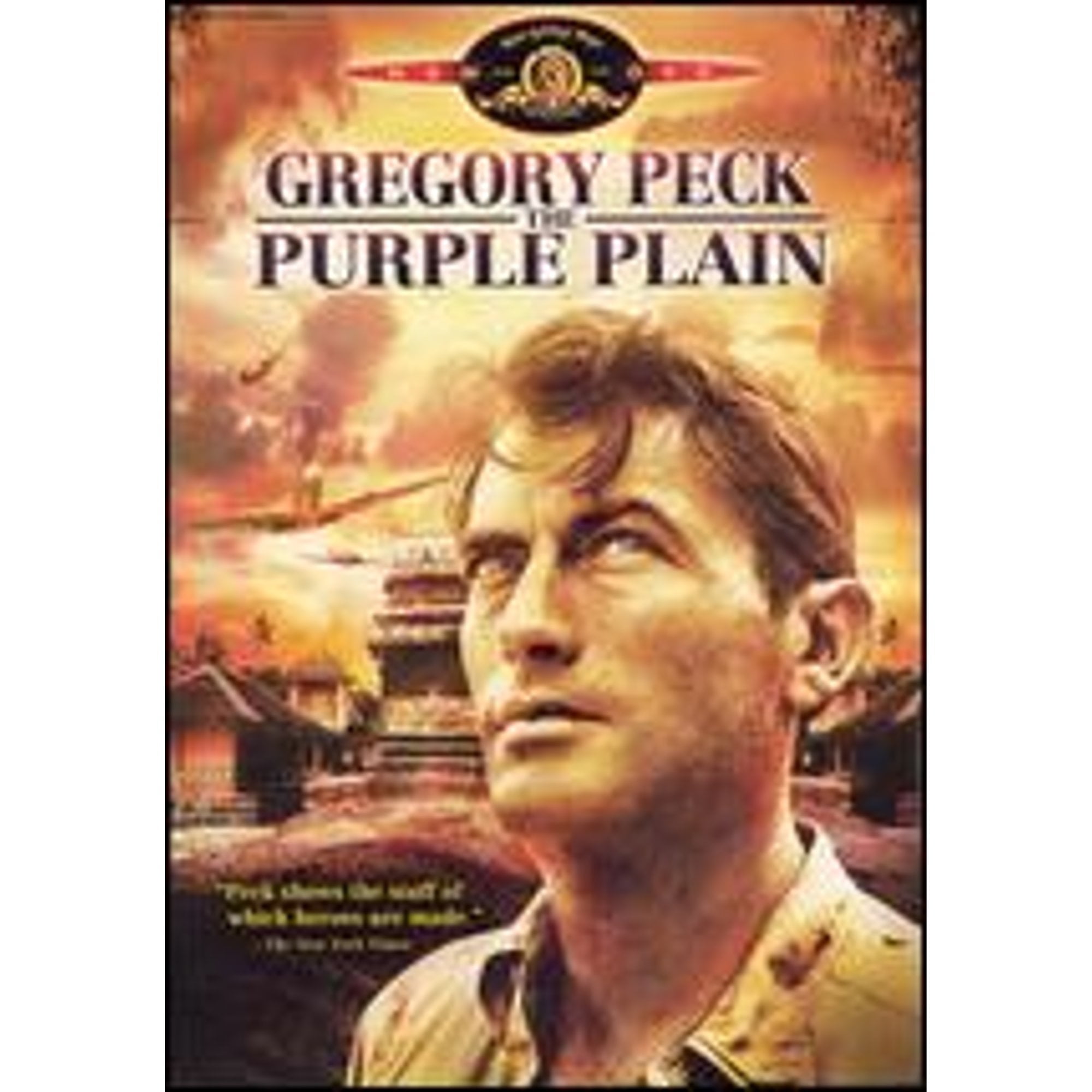 DVD Overseas Electronics The Purple Plain (1954) Classic War Drama Film (1 Disc) ln5g7