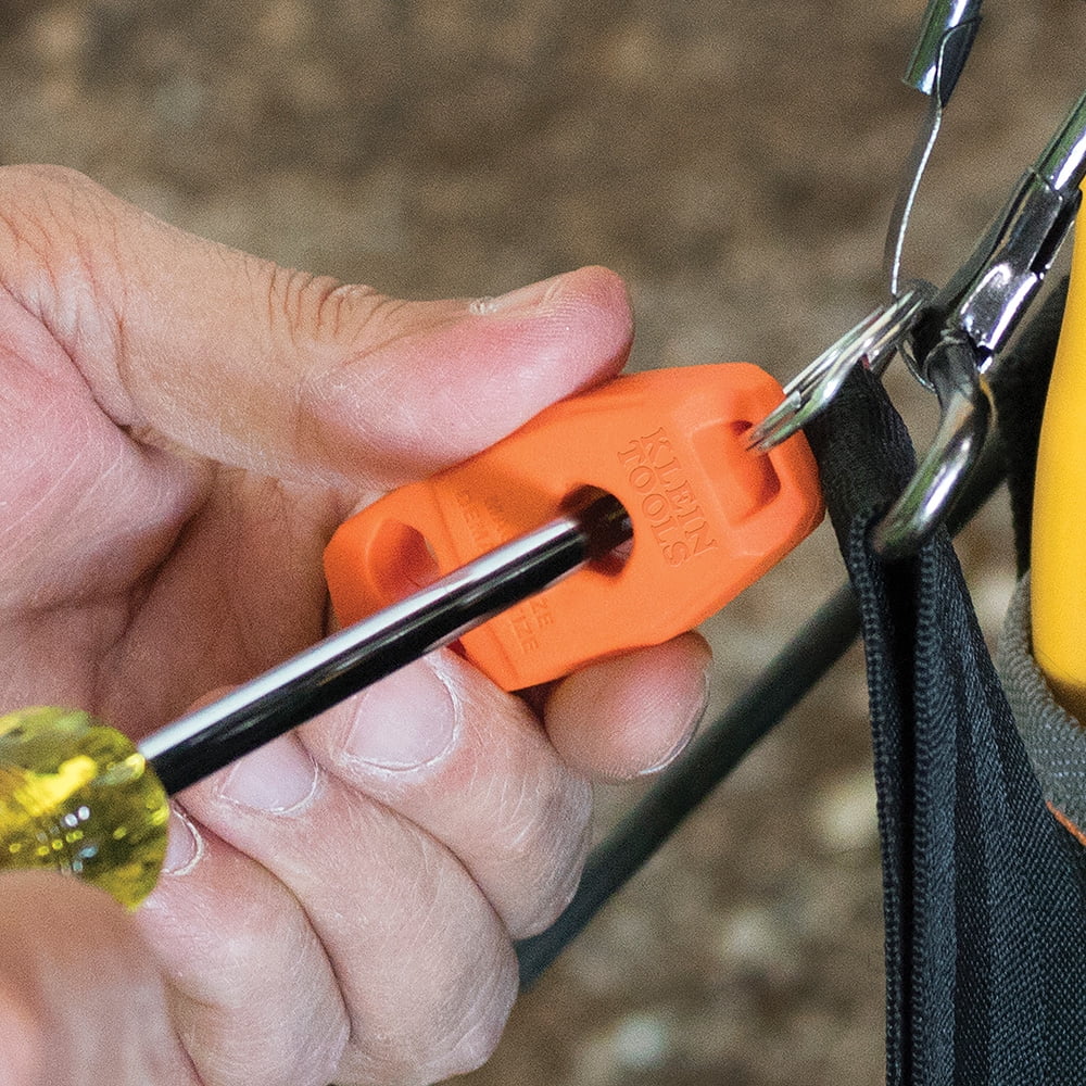 Klein Tools MAG2 Magnetizer and Demagnetizer for Screwdriver Tips (Orange, 1 Piece) i59gc