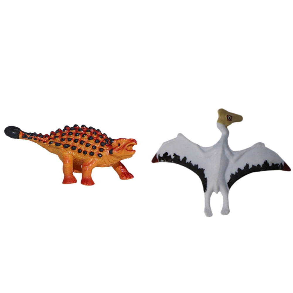Elainilye Dinosaur Toy Figures Set, Educational Interactive Prehistoric Animal Models (8 Pack) 7fwal
