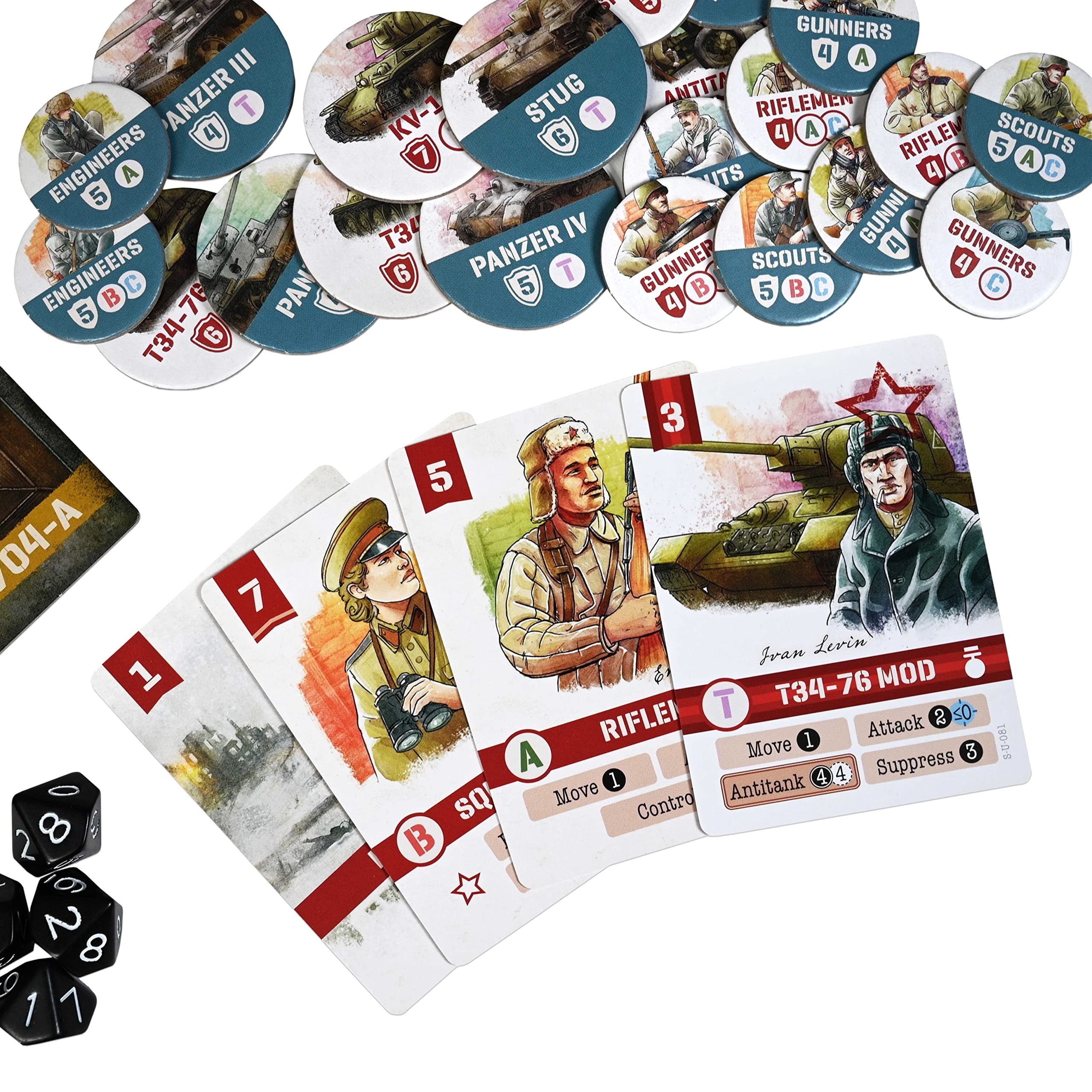Osprey Games Undaunted: Stalingrad Strategy Board Game (White, 2 Player) lev59