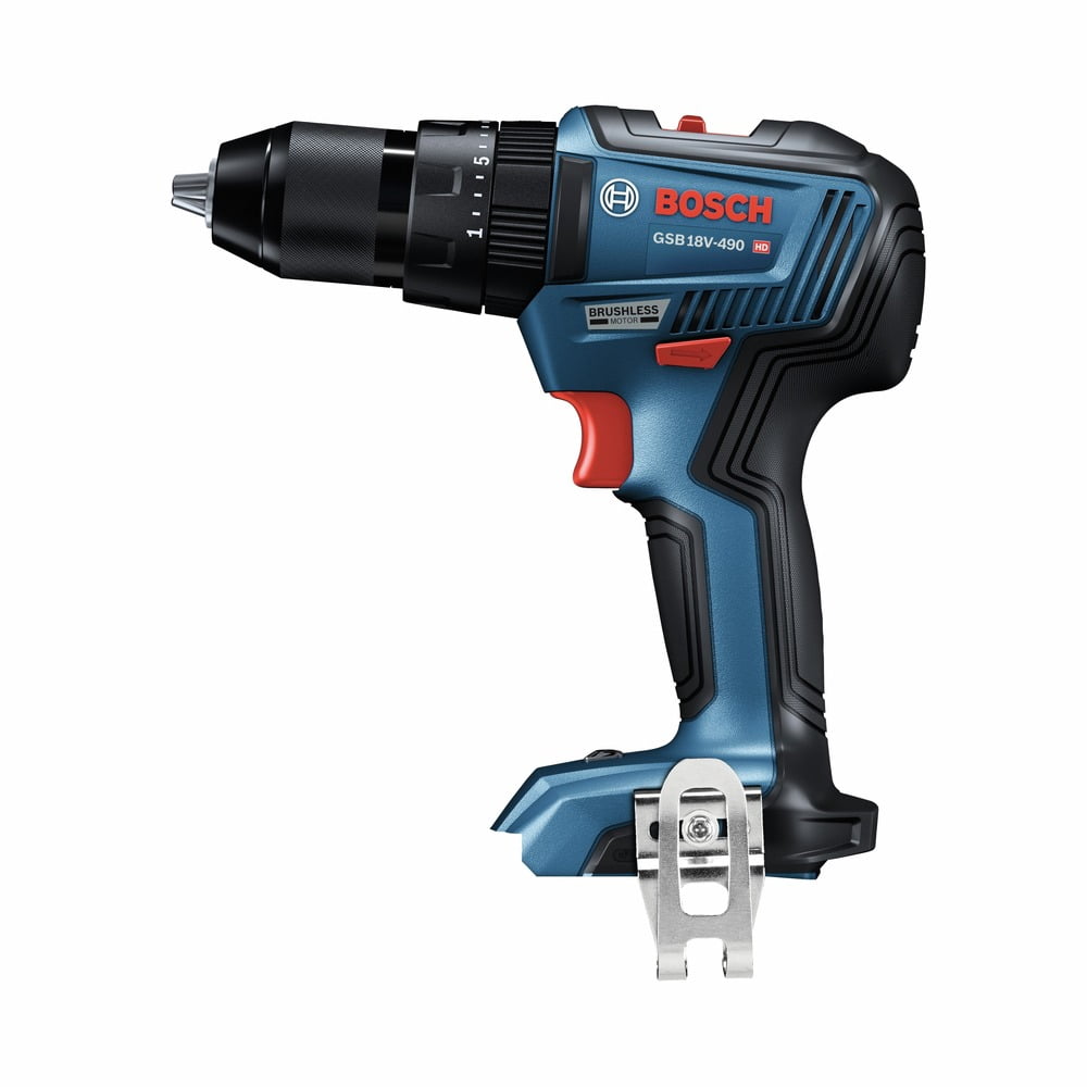 Bosch GXL18V-497B23-RT 18V Brushless Cordless 4-Tool Combo Kit with 2 Batteries (Refurbished, 4 Ah and 2 Ah) 1289e