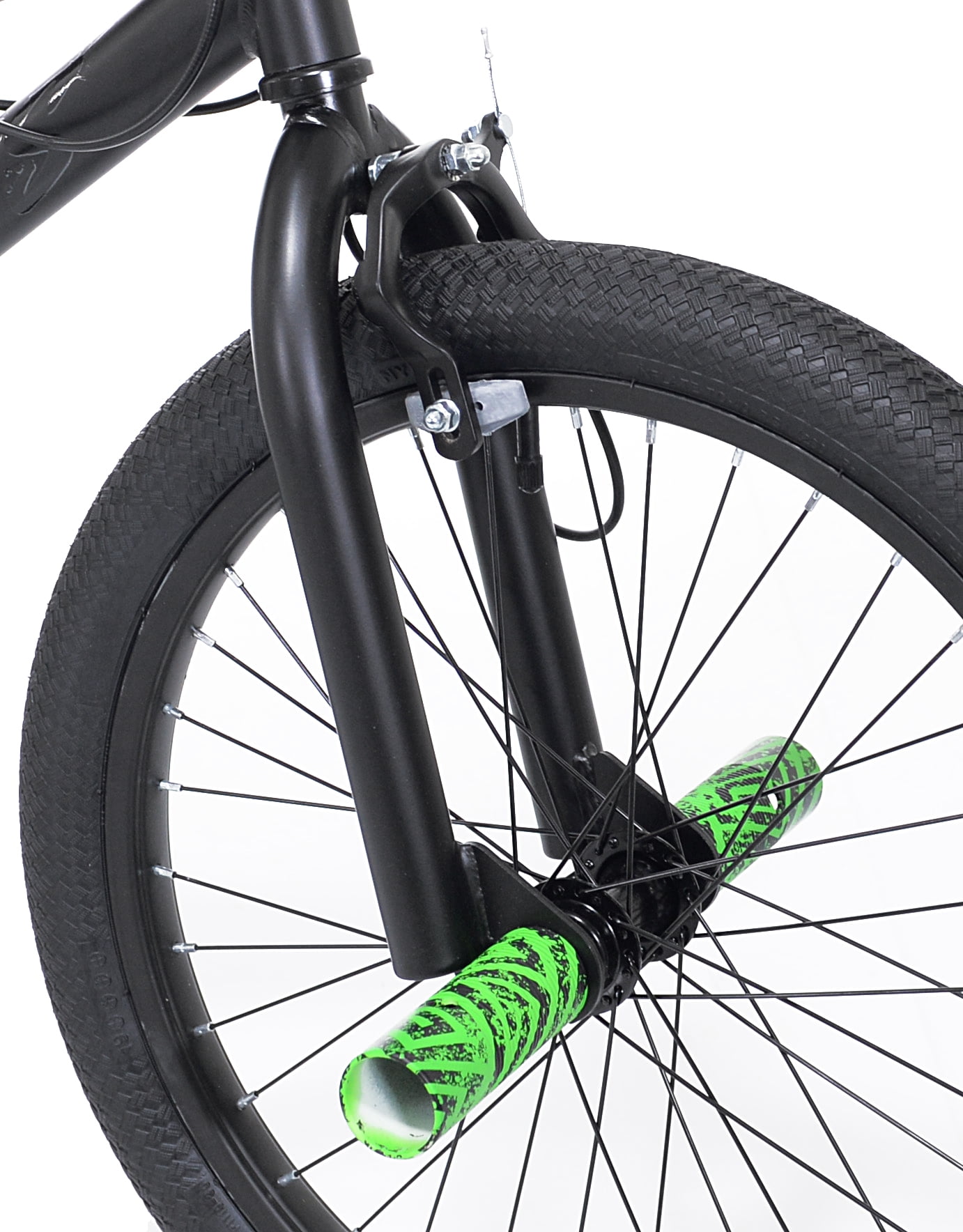 Kent Chaos BMX Bicycle 20 in Freestyle Bike for Kids (Matte Black, 20 in) yzyy6