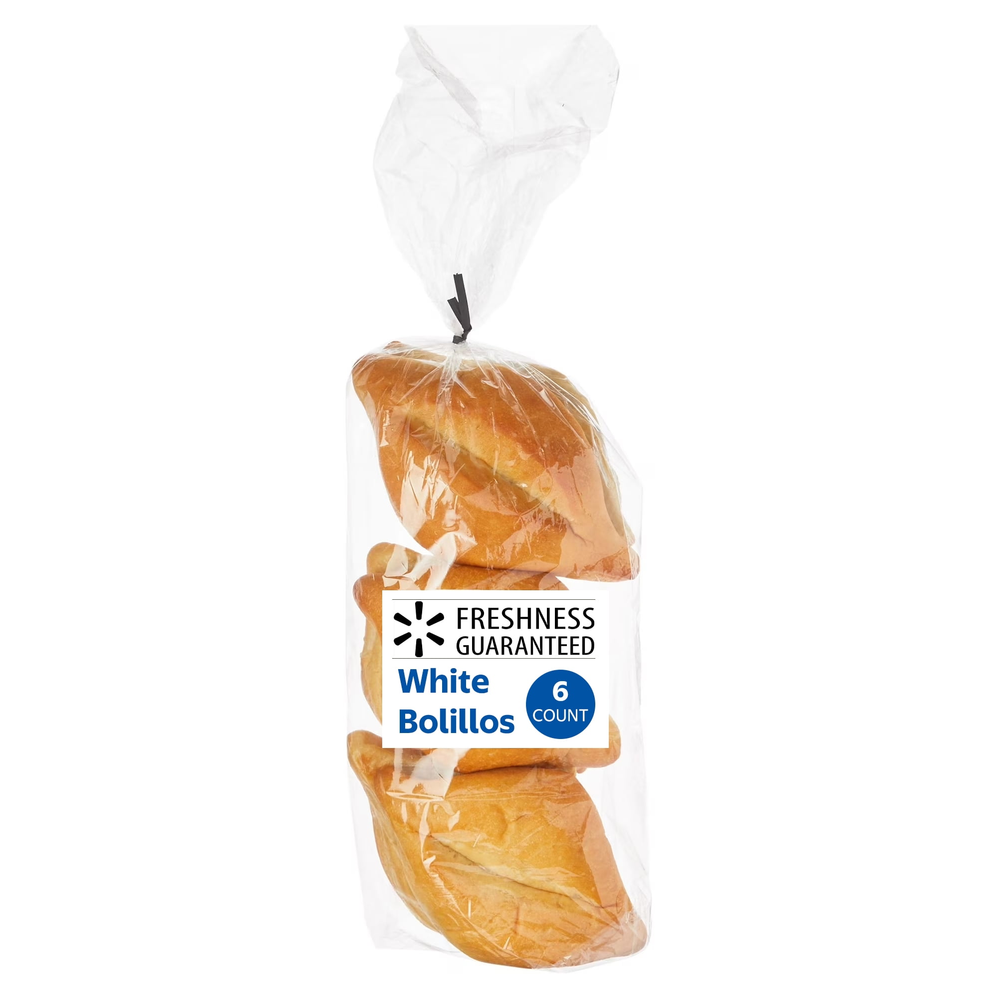 Freshness Guaranteed White Bolillos Authentic Mexican-Style Bread (White, 12 oz, 6 Count) ttcss