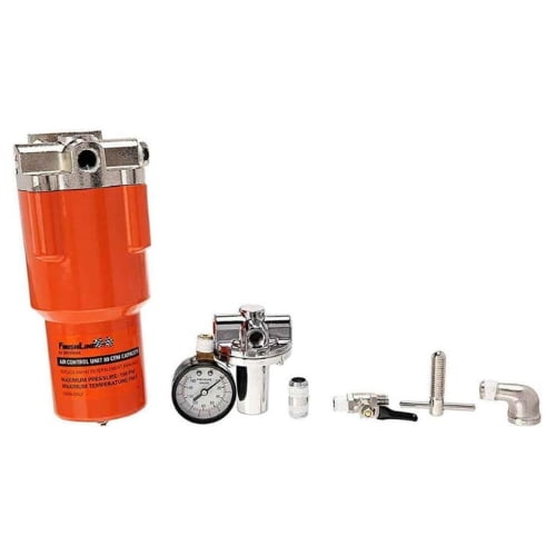 DeVilbiss FinishLine Air Line Filter Unit with 50 CFM Regulator (80 CFM, 1/2 in NPT Inlet) kv4z8