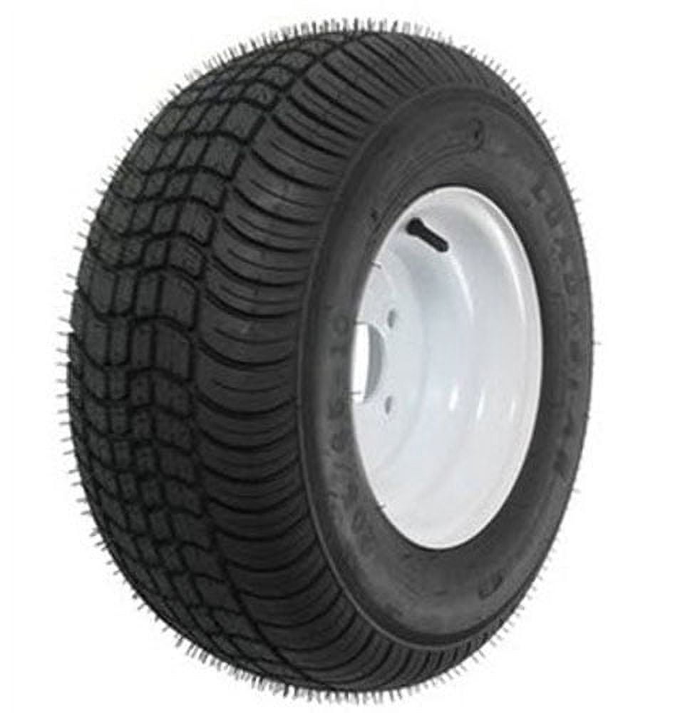 American 205/65-10 Tire and Wheel Assembly (5-Hole, White) ypb4k