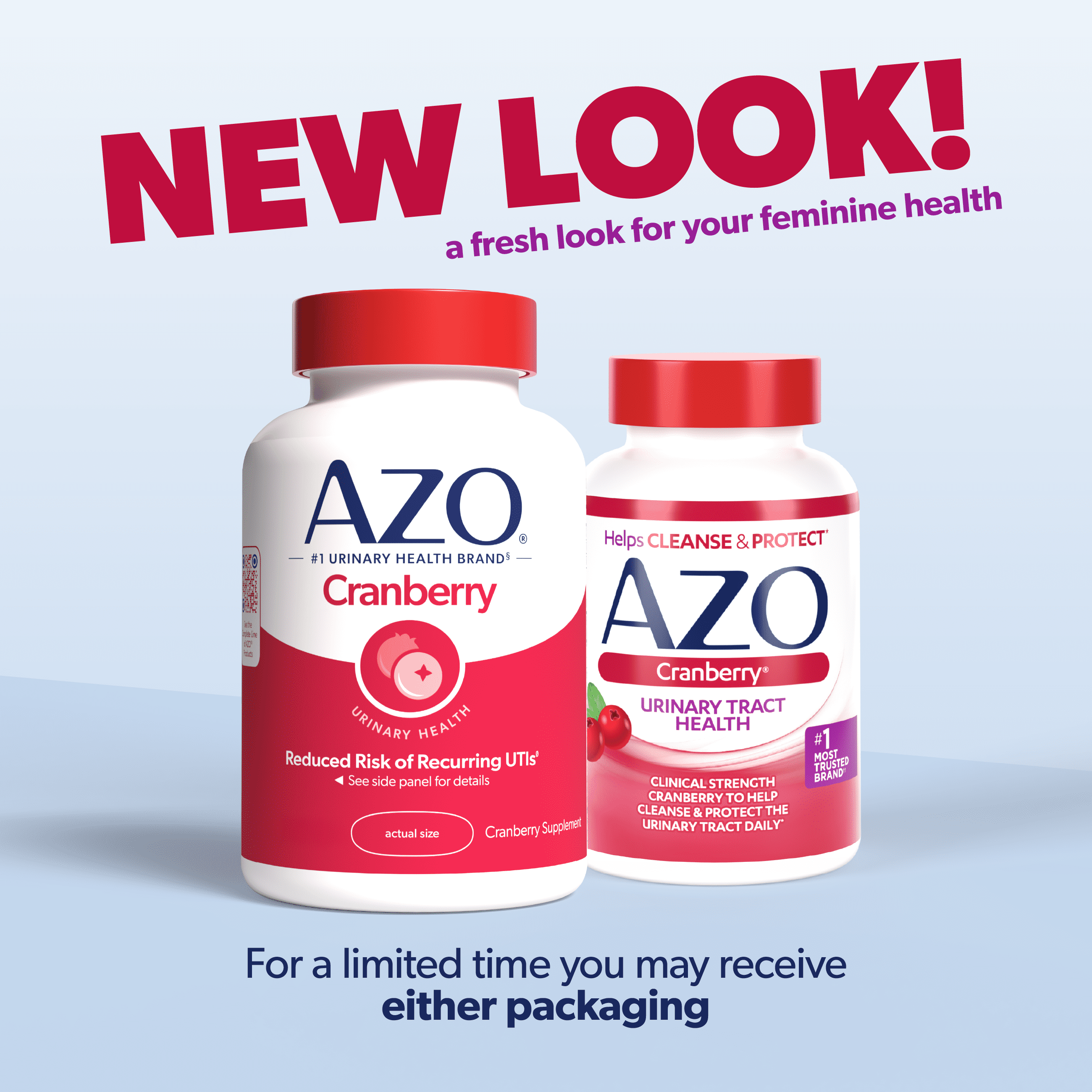 AZO Cranberry Urinary Tract Health Supplement, Daily Support for Urinary Tract Cleansing (100 Count) xvip7