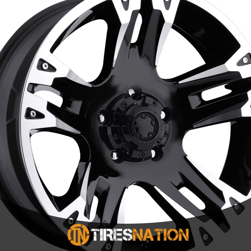 Ultra 235B Maverick Wheel (Gloss Black Diamond Cut, 18x9 in) ir4df