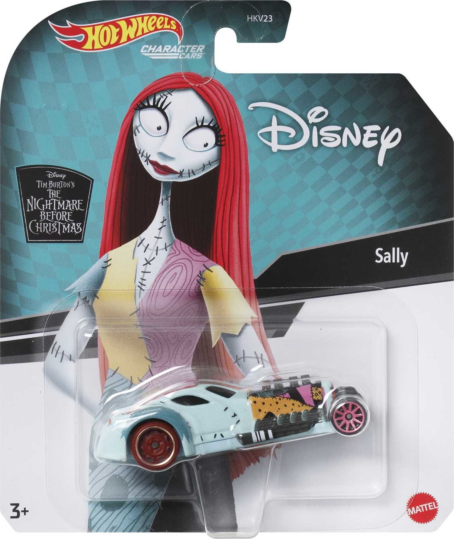 Hot Wheels Sally Character Car, The Nightmare Before Christmas Collectible Toy Vehicle (1:64 Scale) ynkxw