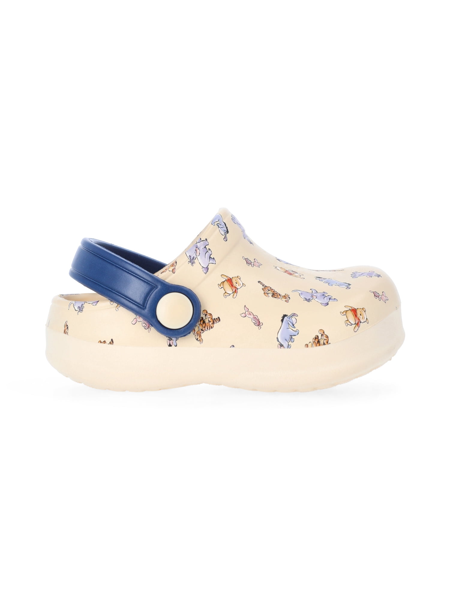 Winnie the Pooh Baby Boys Clog Sandals Lightweight Slip-on Water Shoes (Beige, 5 US Toddler) kdc5f