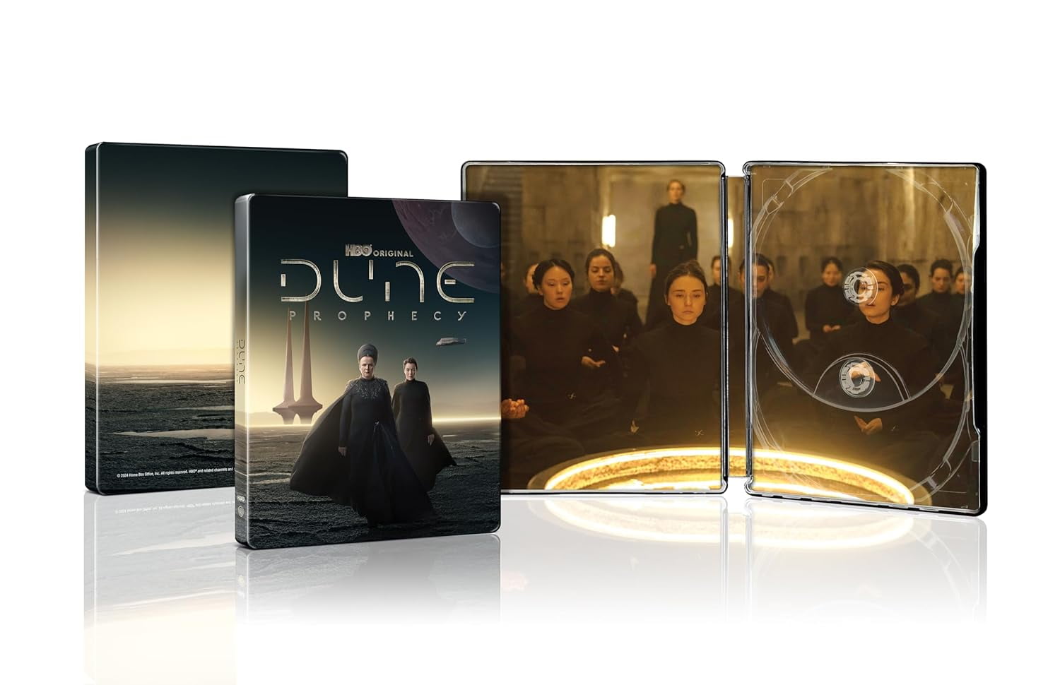 Warner Bros. Dune: Prophecy The Complete First Season 4K Ultra HD + Blu-ray Limited Edition Steelbook (2 Disc Set) win95