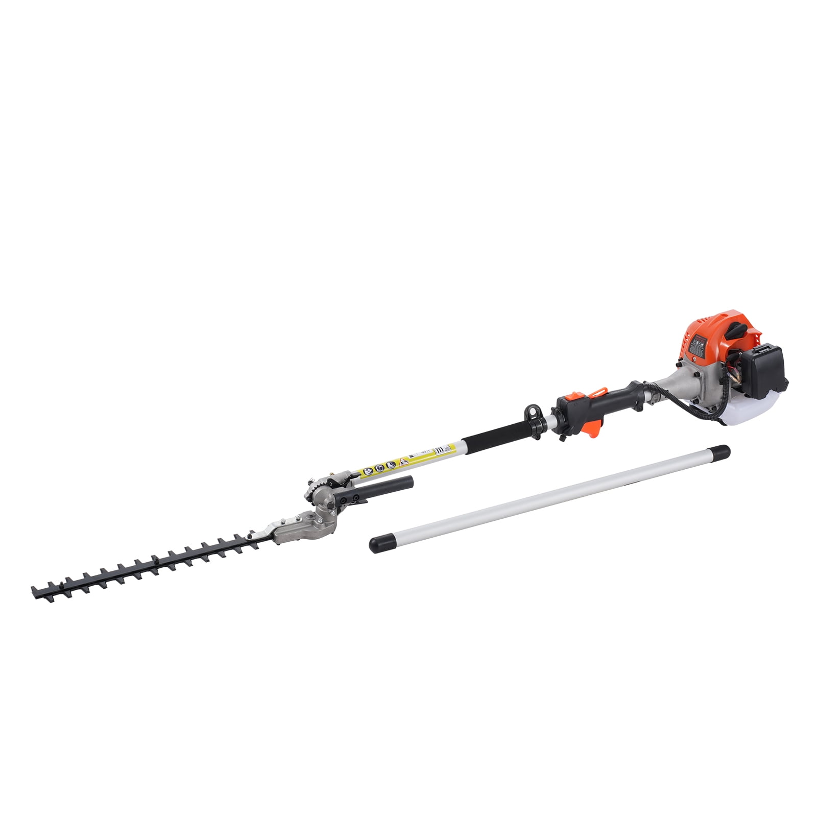 VEVOR 26CC 5-in-1 Gas Multi-Tool System, Hedge Trimmer, Pole Saw, String Trimmer, Edger, and Brush Cutter (1 Unit) b7yo3