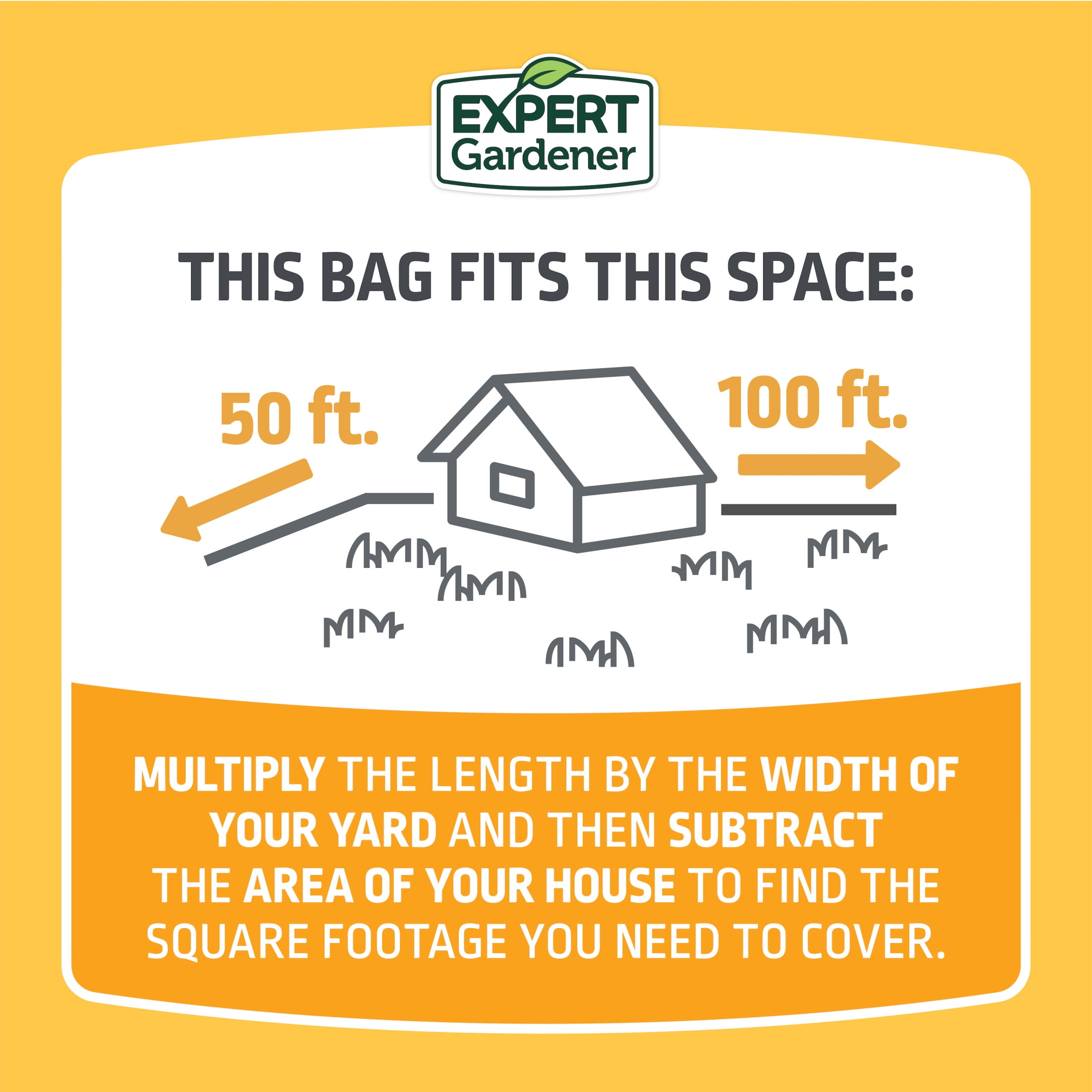 Expert Gardener Weed and Feed Fertilizer 28-0-3, Lawn Care Treatment (13.2 lb) m57c0