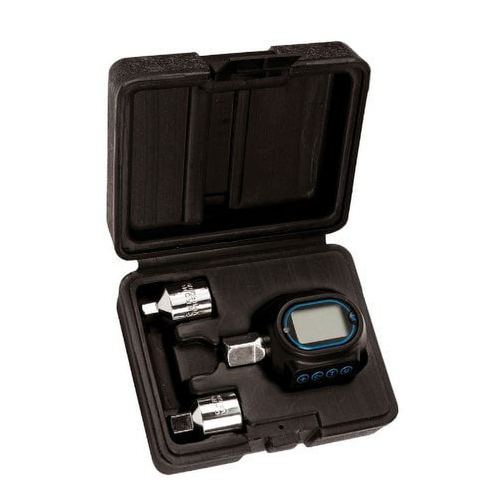 Performance Tool Digital Torque Adapter High-Precision Automotive Repair Tool (Black, 1/2 in Drive) wi09o
