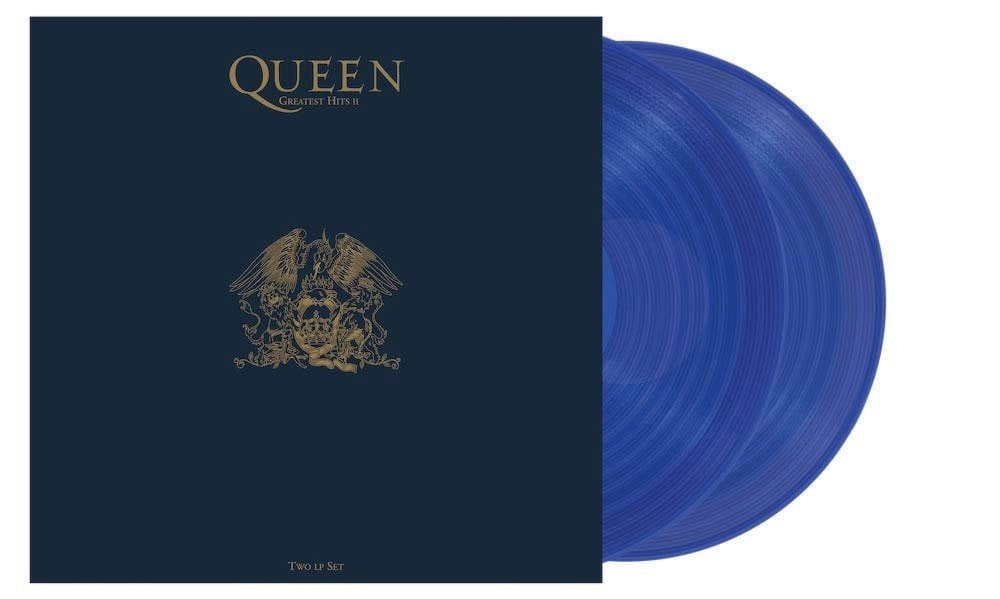 Hollywood Records Queen Greatest Hits 2 Exclusive Limited Edition Vinyl LP (Blue, 2-Disc Set) pbxgn