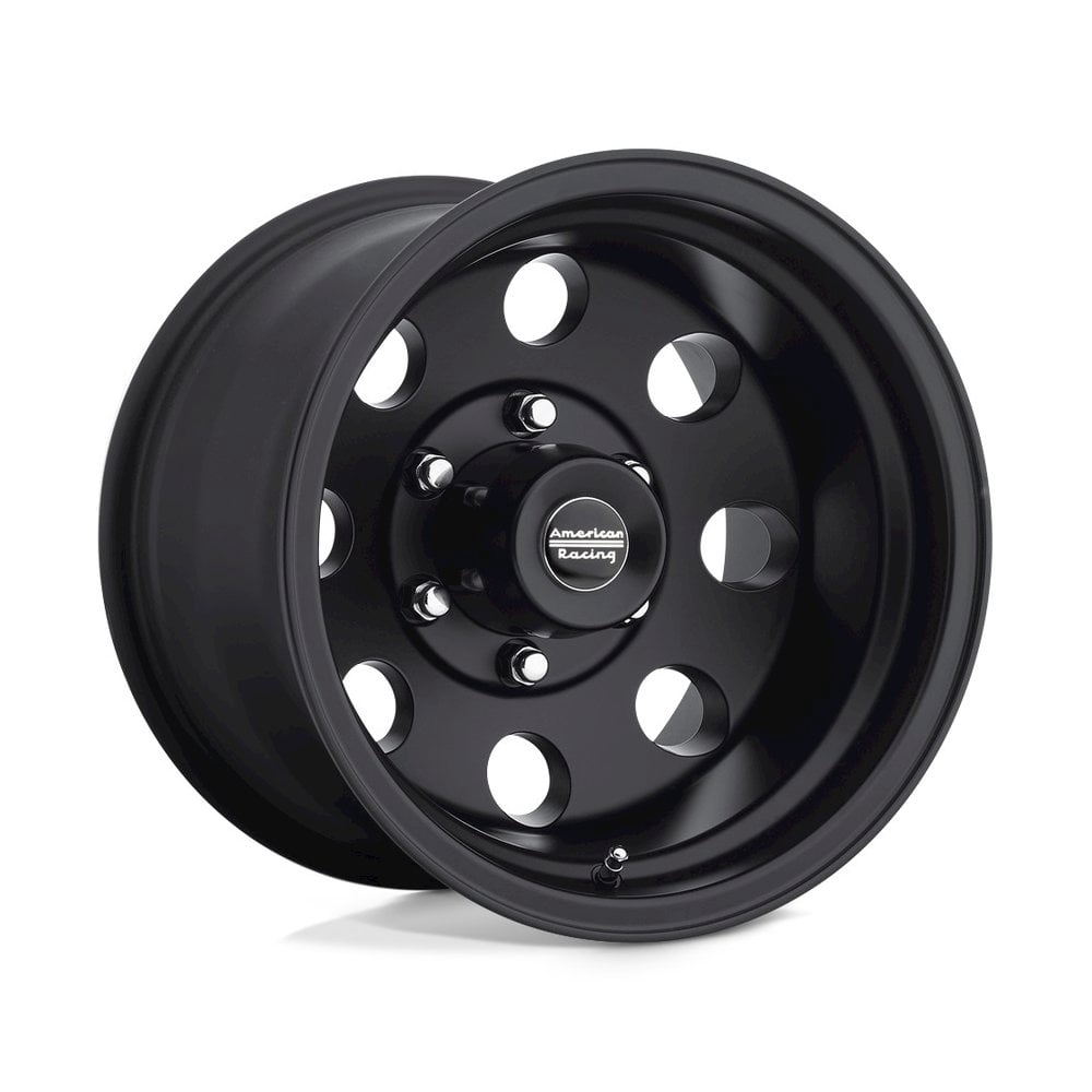 American Racing AR172 Baja Aluminum Wheel (Satin Black, 15x8 in) sbwuk