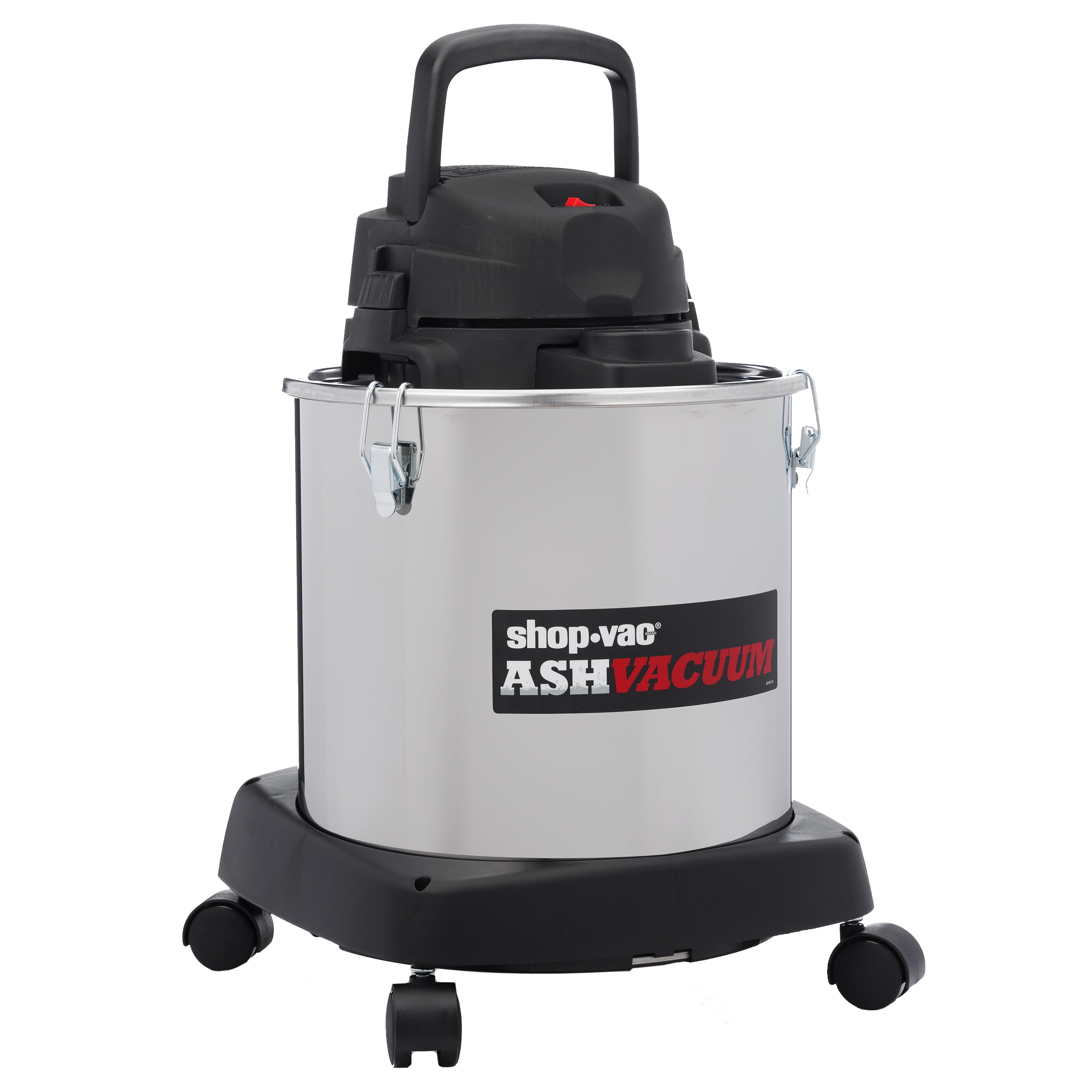 Shop-Vac 5 Gallon Stainless Steel Ash Vacuum with Dolly (Silver, 5 gal) cvyx2