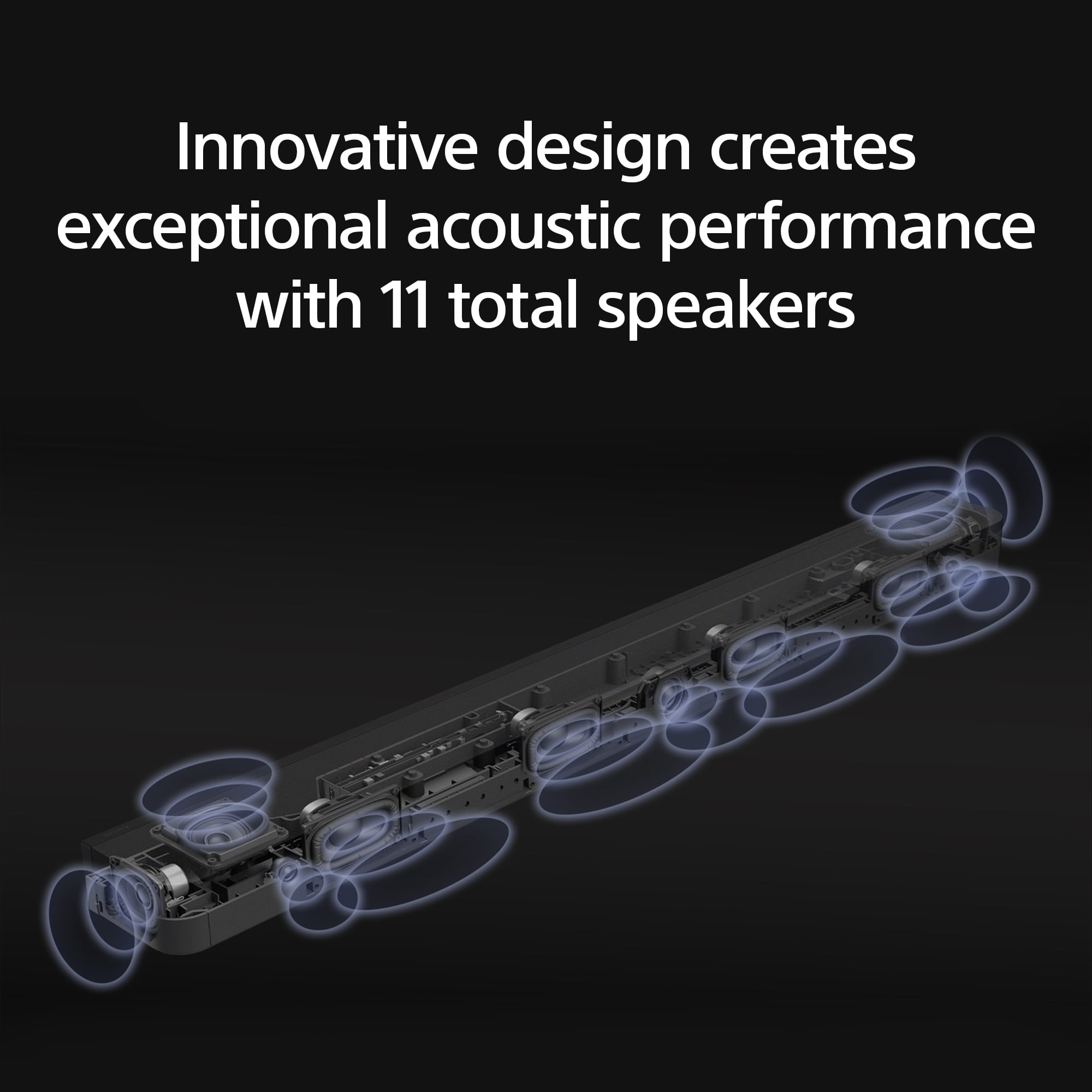 Sony BRAVIA Theater Bar 8 Sound Bar with Dolby Atmos and DTS:X (11 Speakers, 495W) vdypi