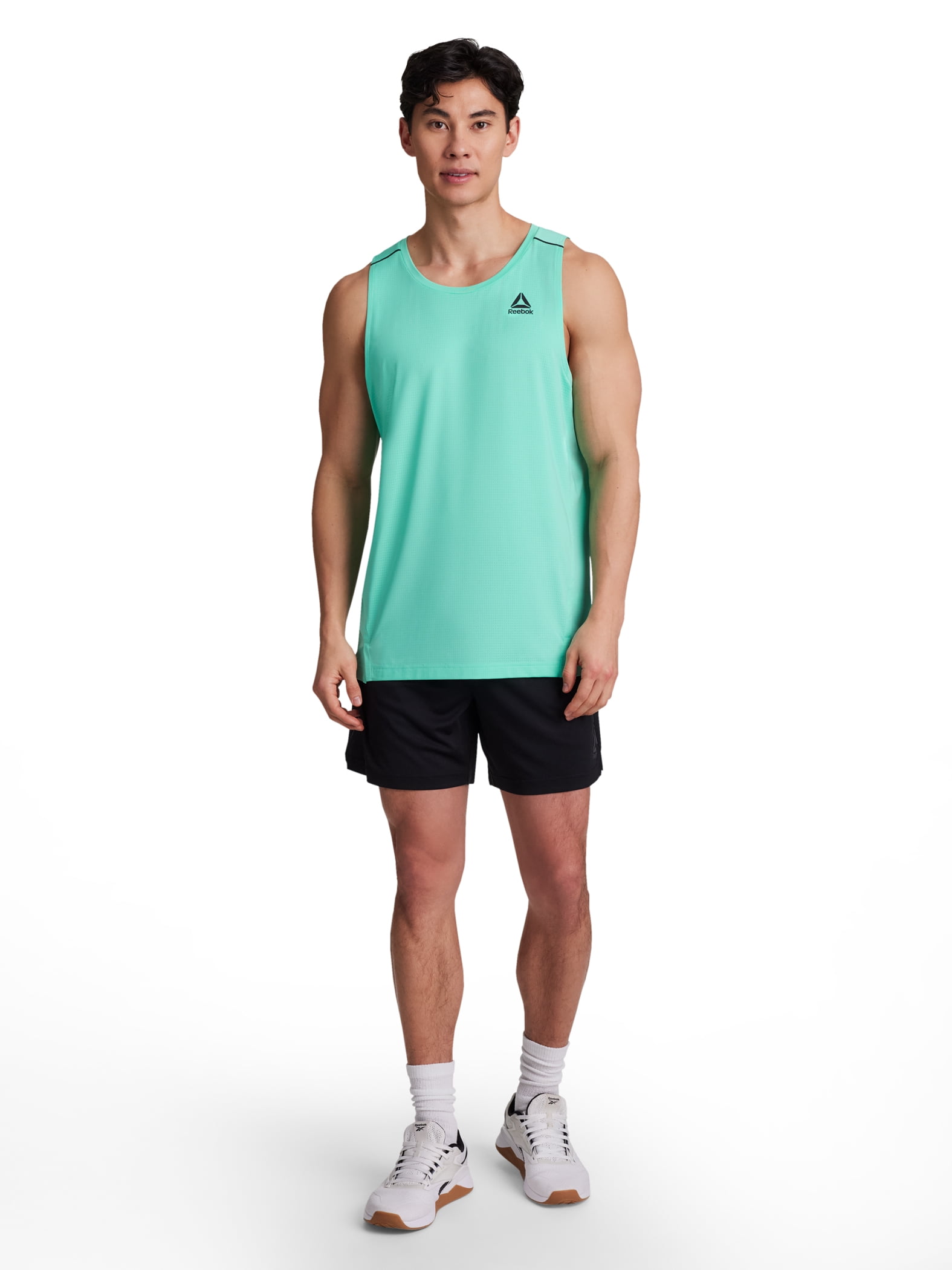 Reebok Men's Turboboost Performance Tank Top (Moisture-Wicking Athletic Fit, XS-5XL) 7ia5i