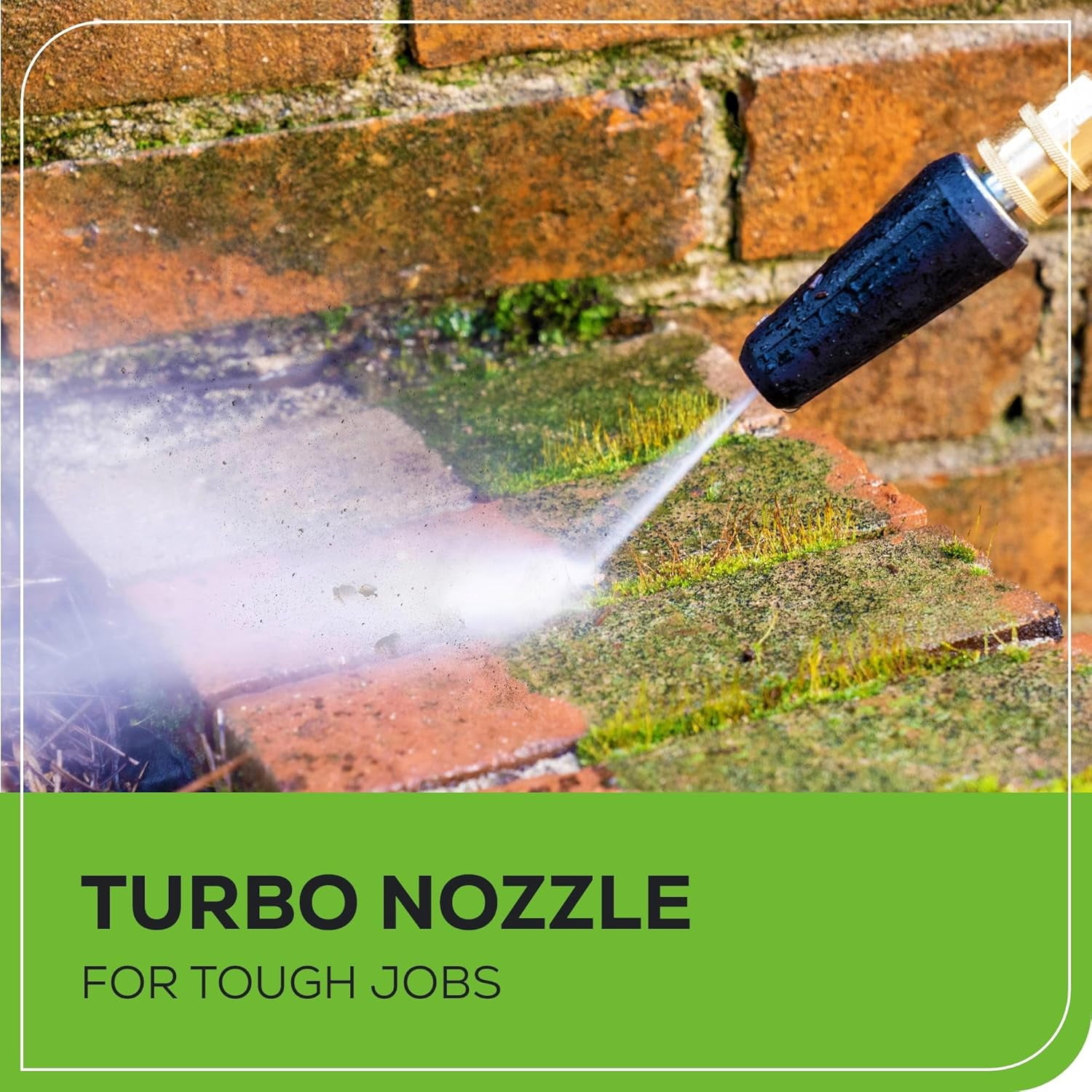 Greenworks 80V 3000 PSI Dual-Port Pressure Washer (2.0 GPM, Heavy-Duty Cleaning, Tool-Only) cqun2