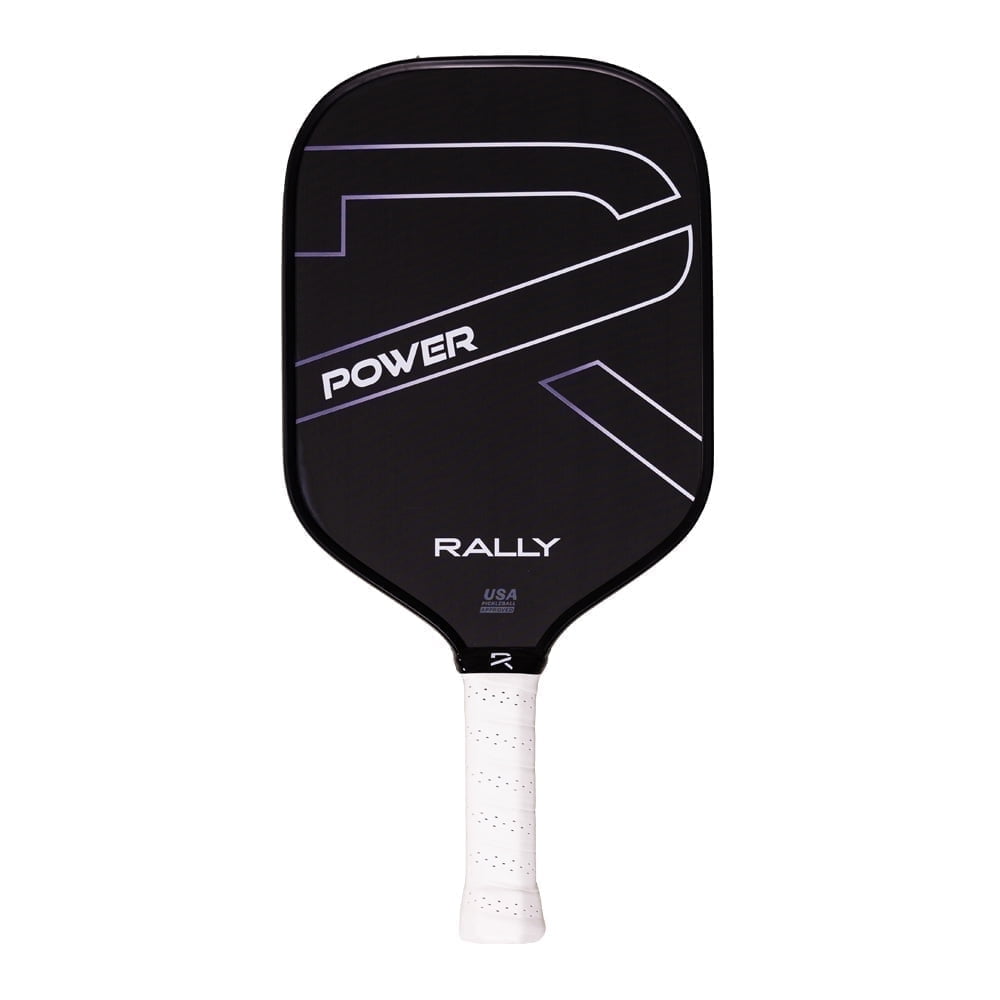 PickleballCentral Rally Power Raw Carbon Pickleball Paddle, Enhanced Spin & Control (Grey, 8 oz) jjb4w