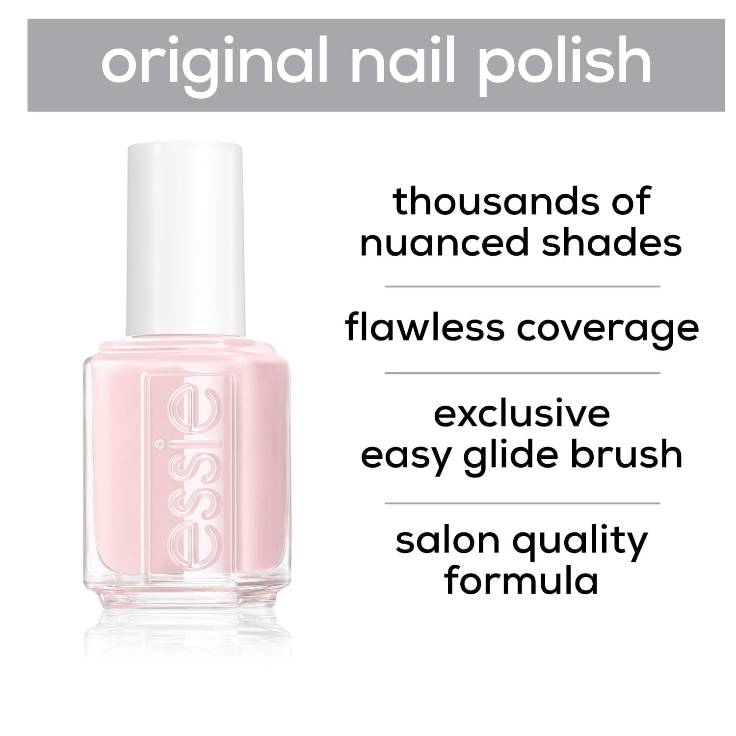 essie Salon Quality Vegan Nail Polish, Lighten The Mood (Light Pink, 0.46 fl oz) 3w0h7