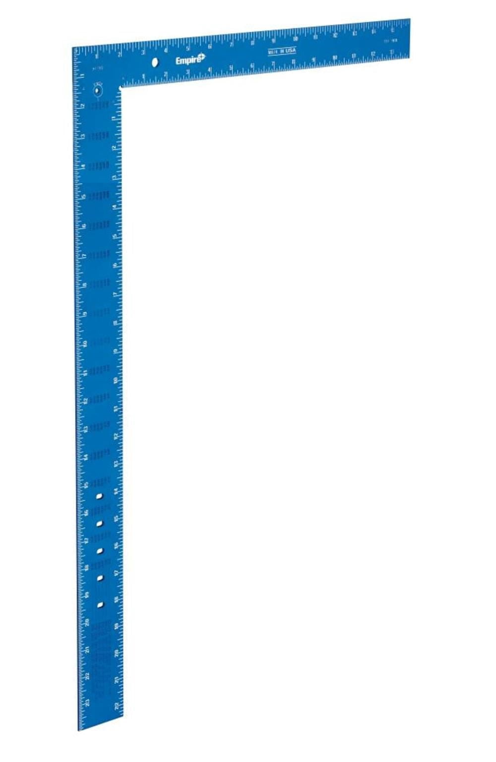 Milwaukee True Blue Laser Etched Framing Square (Blue, 16 in. x 24 in.) vwk7f