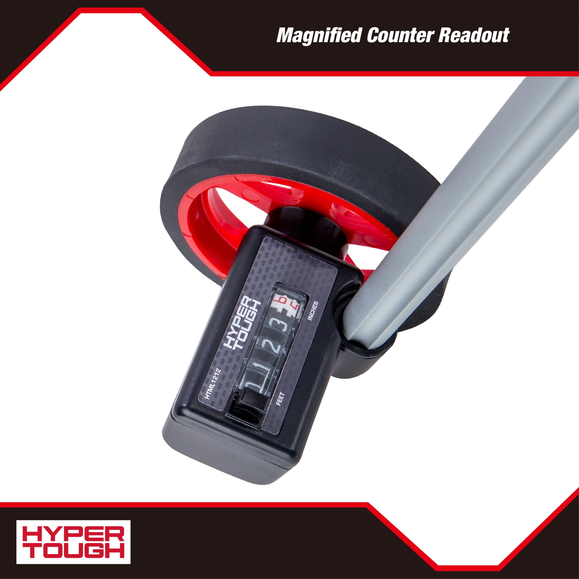Hyper Tough Measuring Wheel with Mechanical Counter (10,000 ft) b5258
