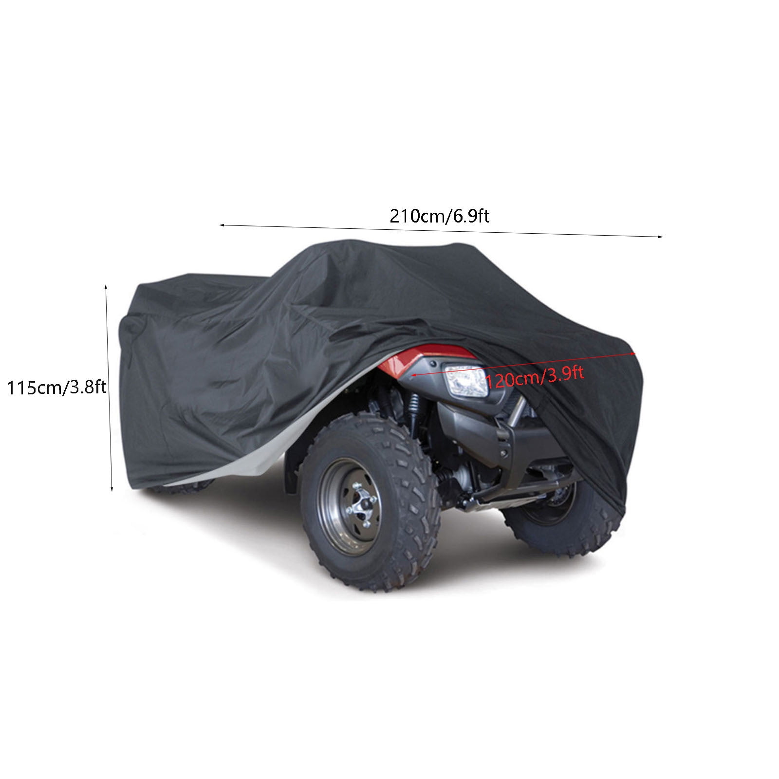 RXMEKW Riding Mower Cover for Garden Tractors (Heavy-Duty Waterproof Fabric, Universal Fit) 3ww3p