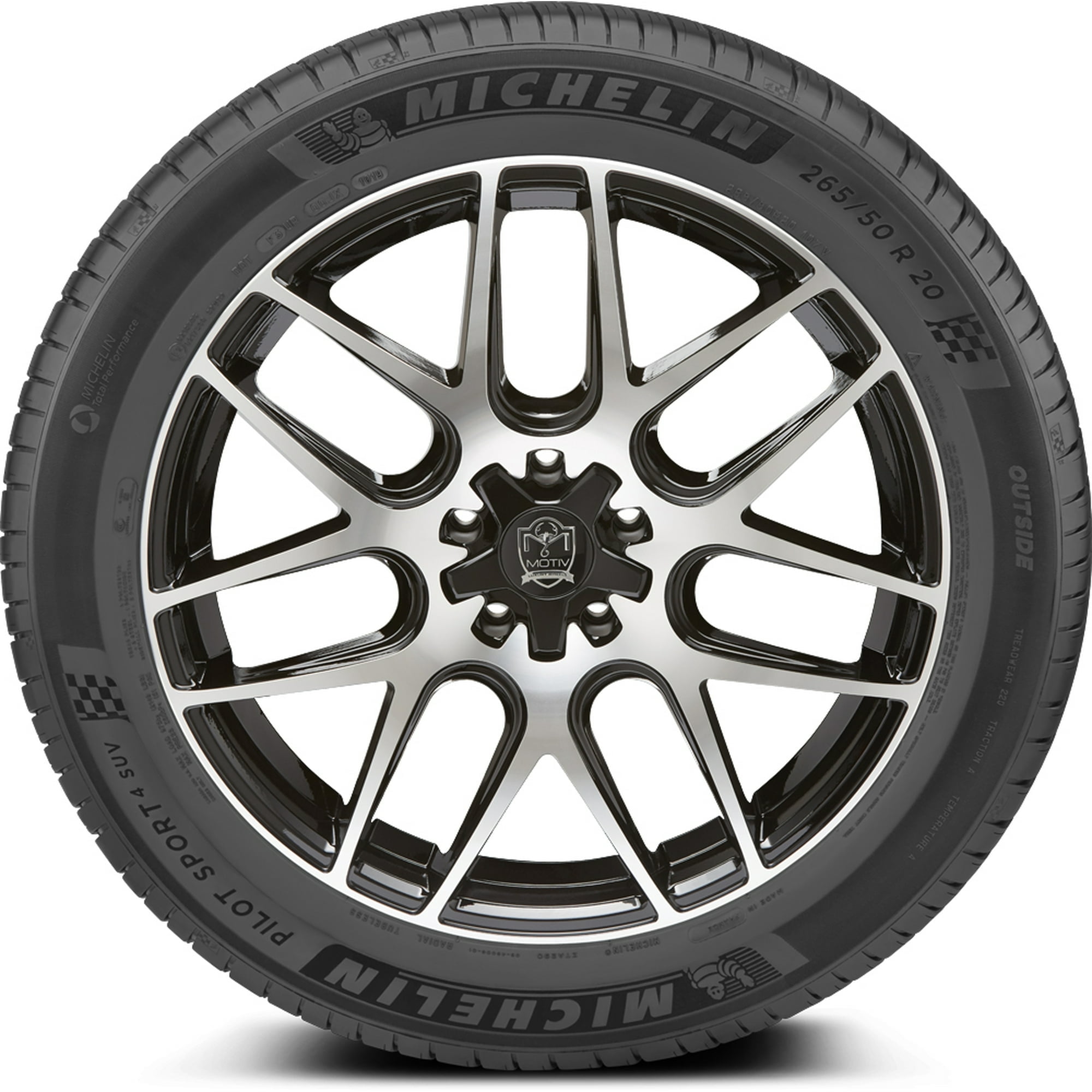 Michelin Pilot Sport 4 SUV High Performance All-Season Tire (255/60R18, 112W) g3w6e