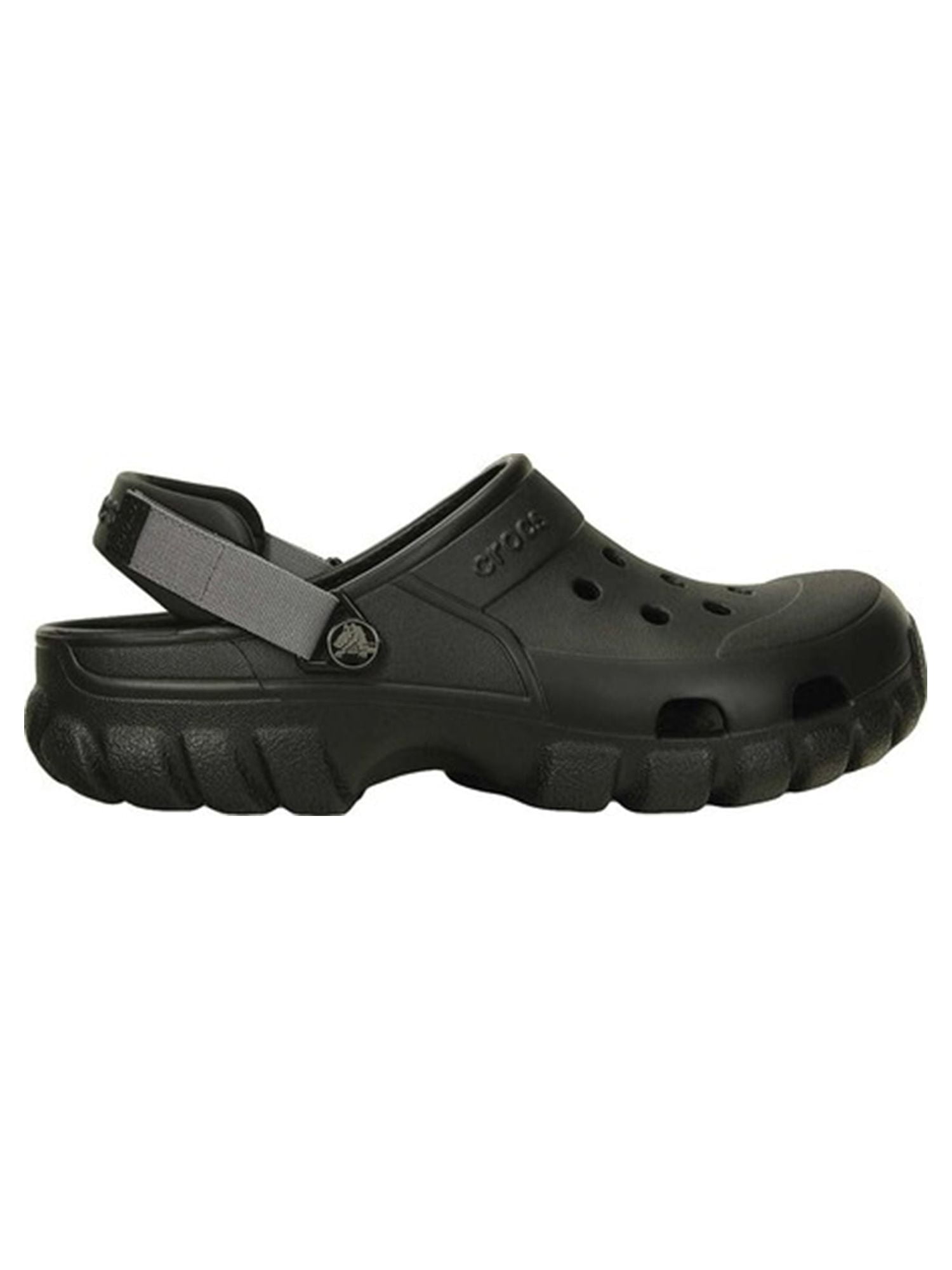 Crocs Offroad Sport Clogs Lightweight Durable Outdoor Footwear (Black, 10 US Men / 12 US Women) bdyct