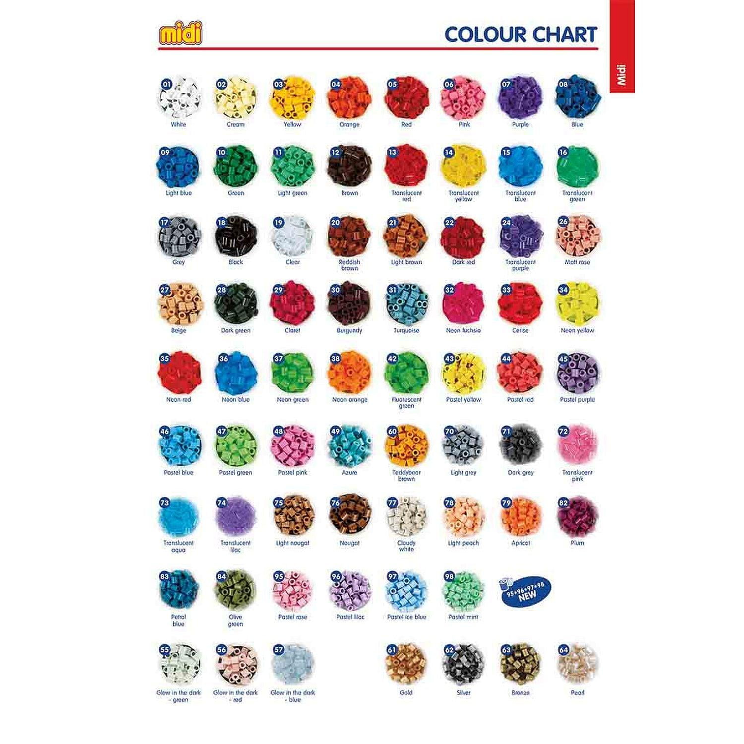 Hama Fuse Beads Craft Activity Set (Light Grey, 1000 Count) hcgat