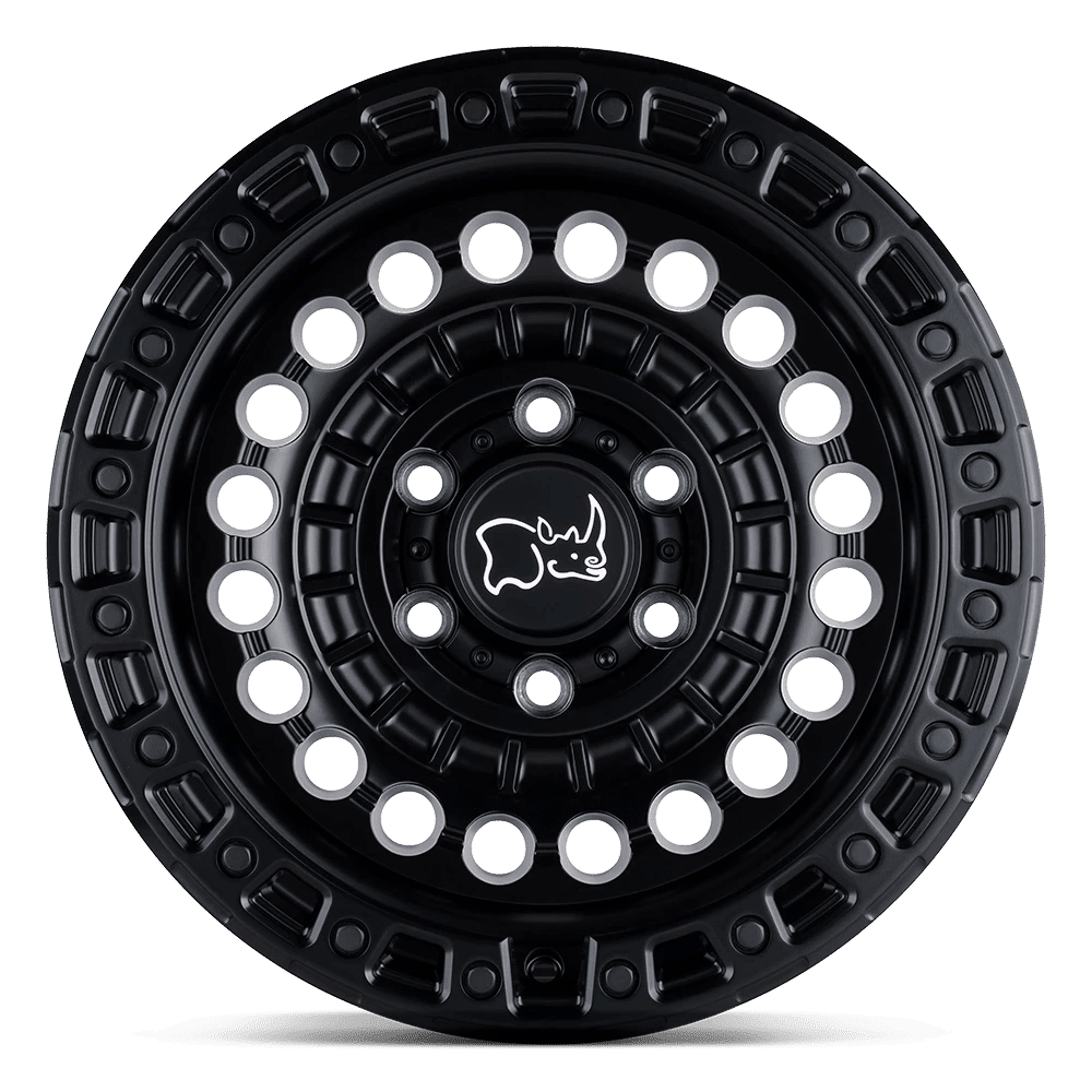 Black Rhino Sentinel Off-Road Wheel (Matte Black, 17x8.5 in) 7c5ho