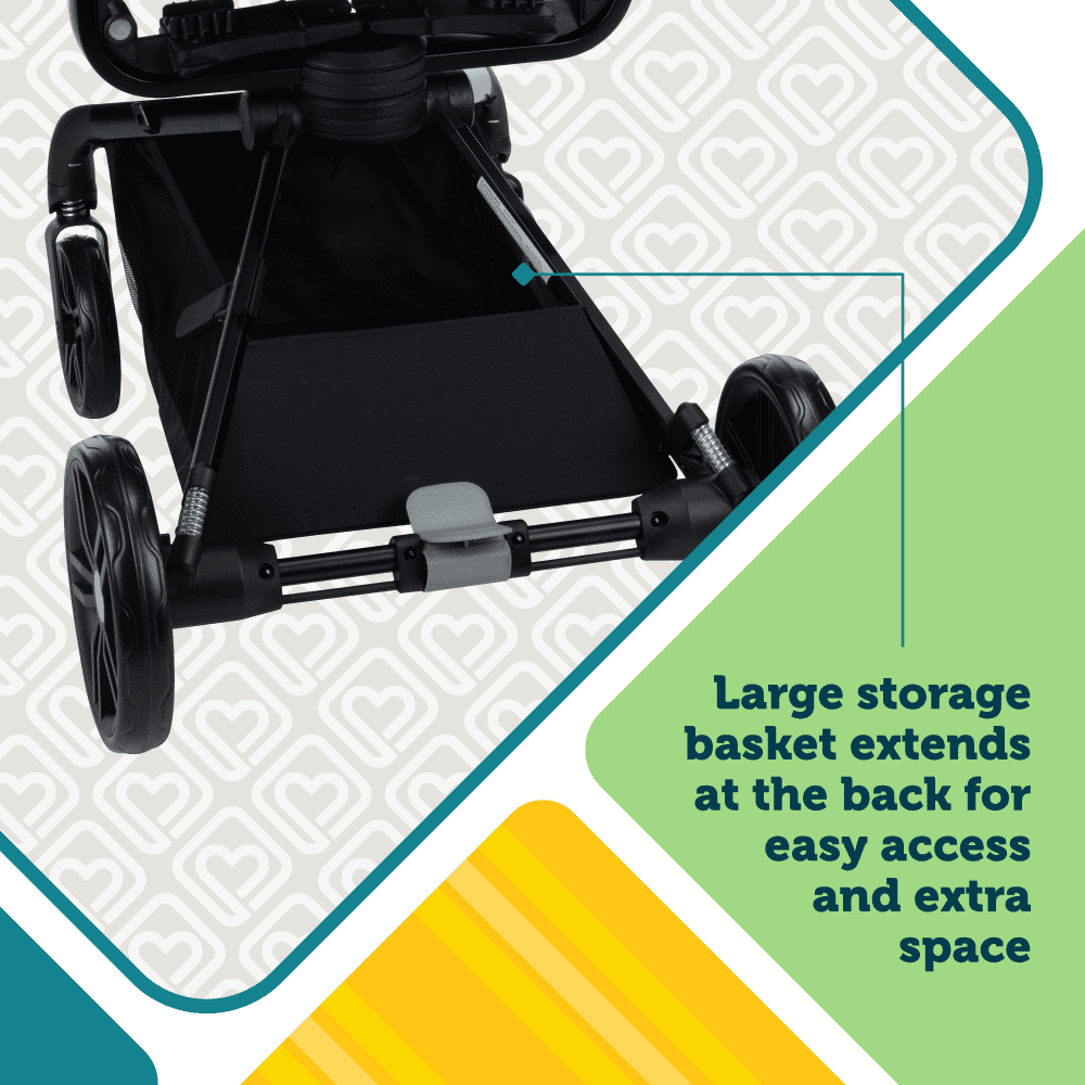 Safety 1st Turn and Go 360° Rotating Modular Travel System (Black, 4-30 lbs) z34fj