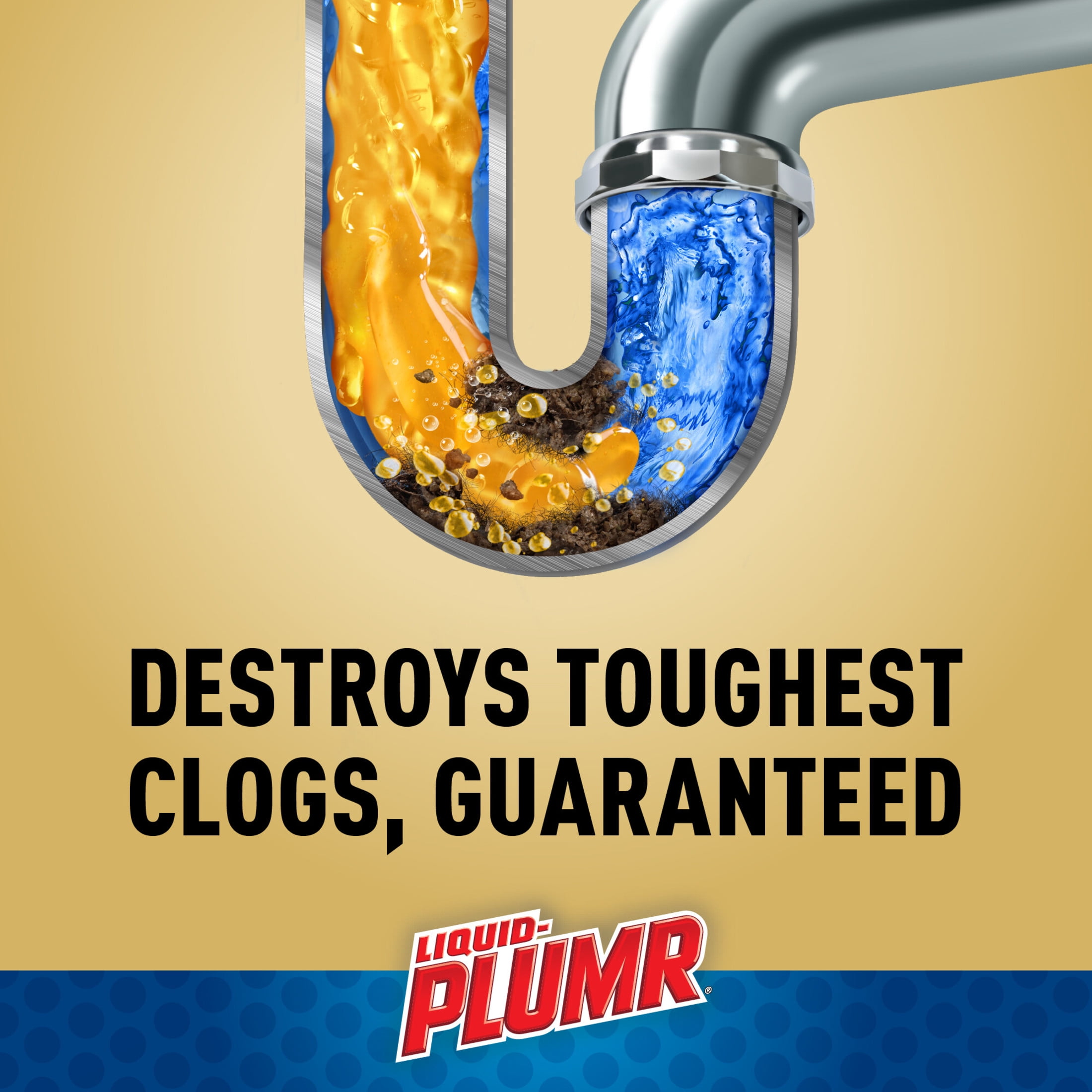 Liquid-Plumr Pro-Strength Clog Destroyer Gel with PipeGuard (80 fl oz, 2 Pack) svwvl