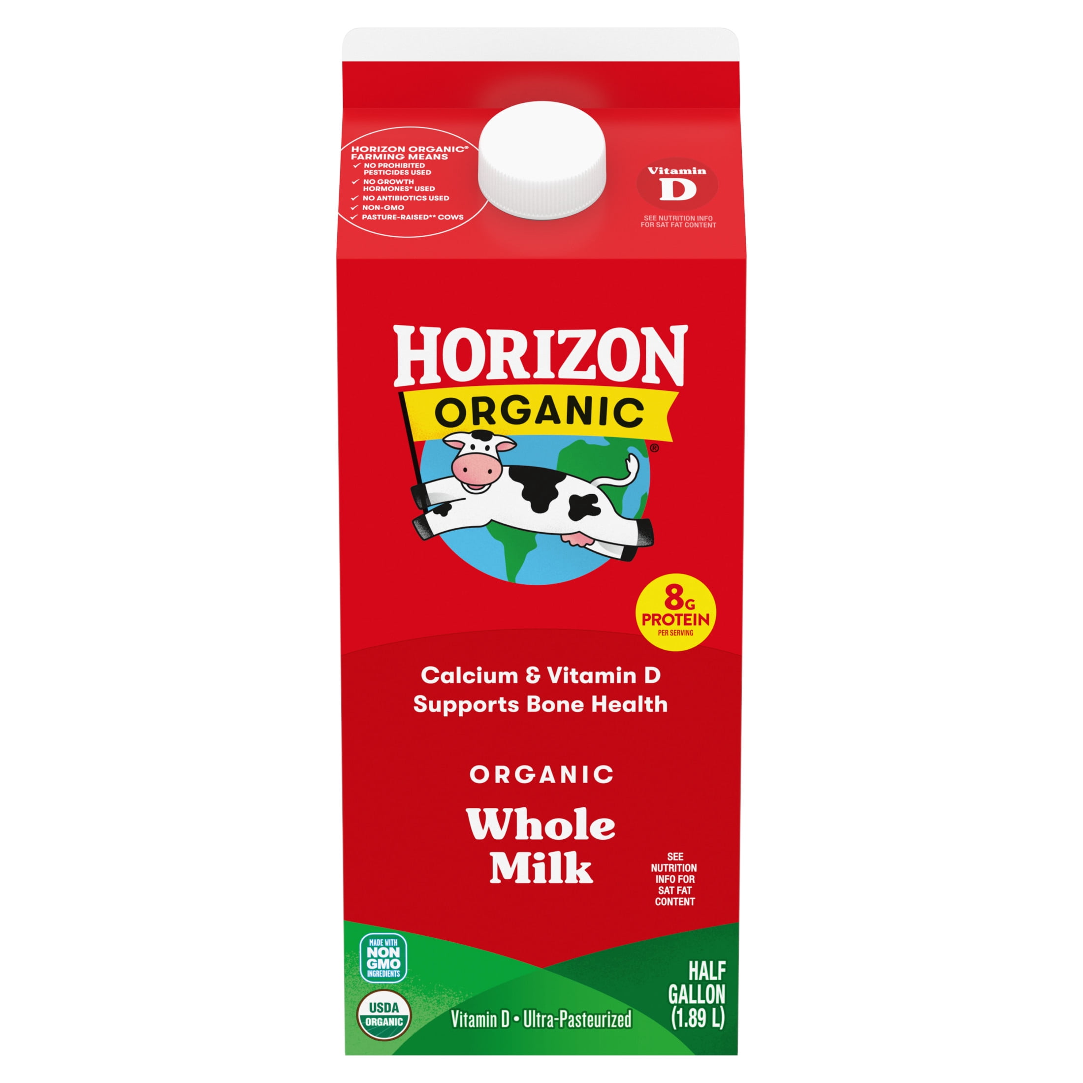 Horizon Organic Vitamin D Whole Milk (64 fl oz) l2709