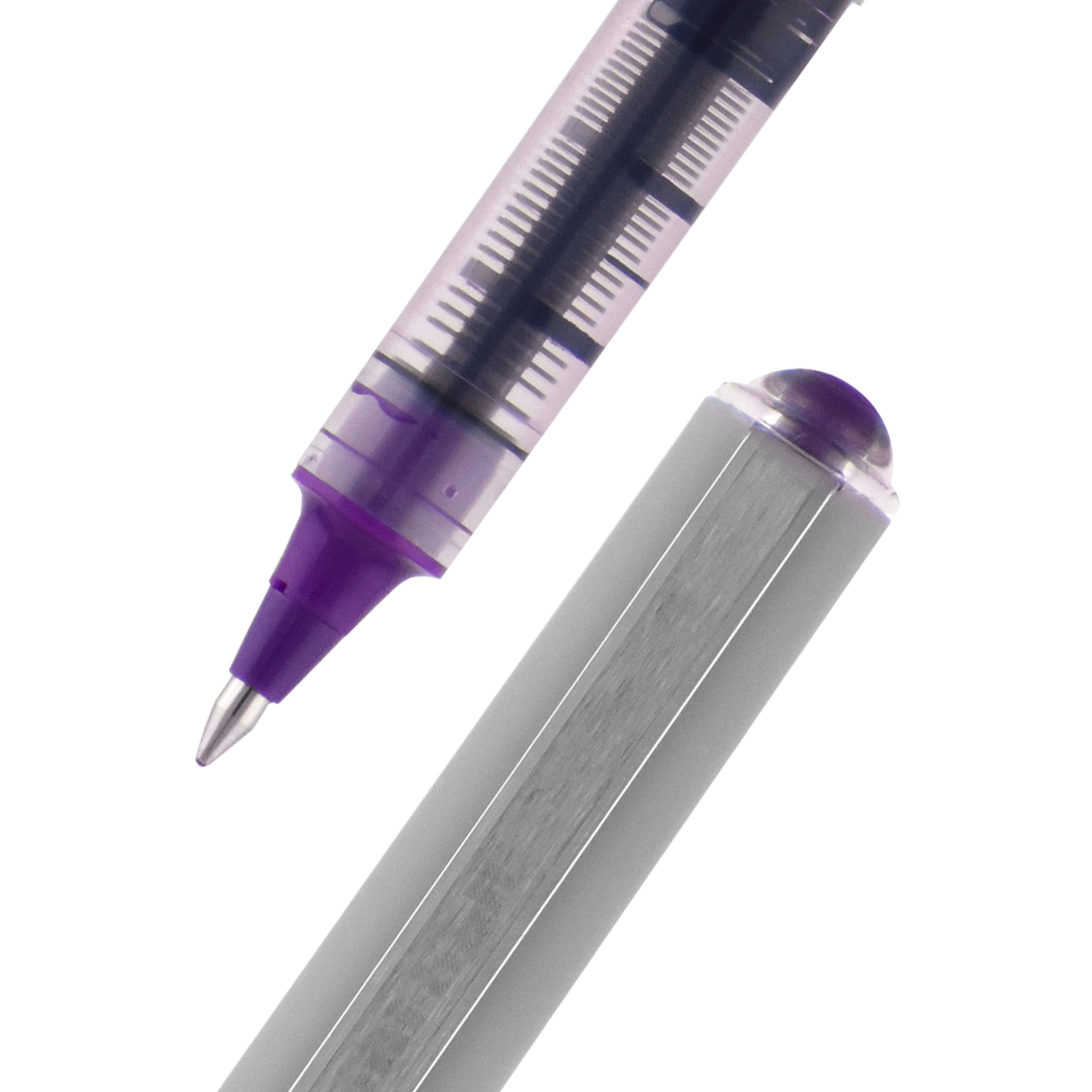 uniball Vision Rollerball Pen Fine Point Archival Quality Ink (Black, 8 Pack) 3ct9t