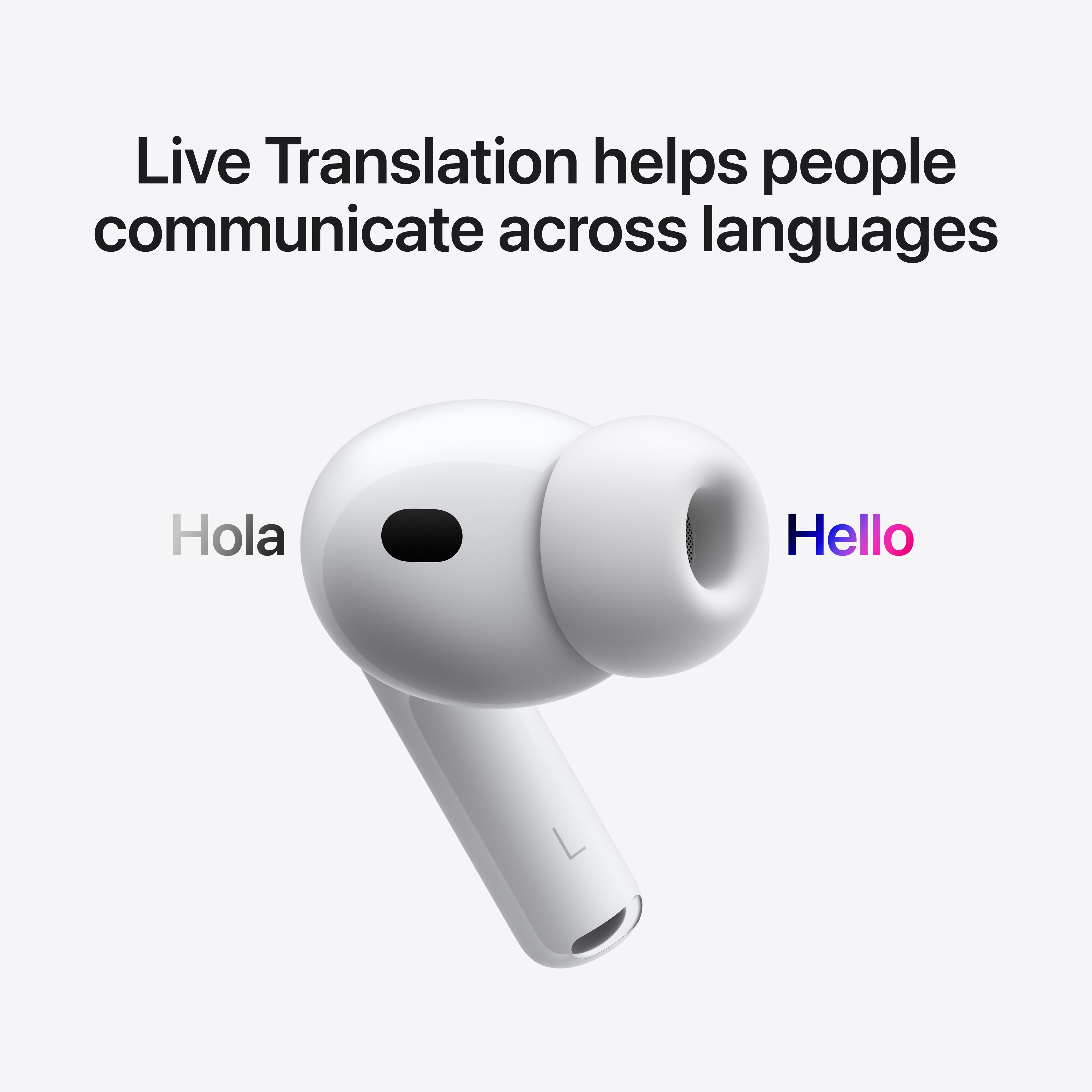 Apple AirPods Pro 3 Wireless Noise Canceling Earbuds with Personalized Spatial Audio (White, One Size) remyk