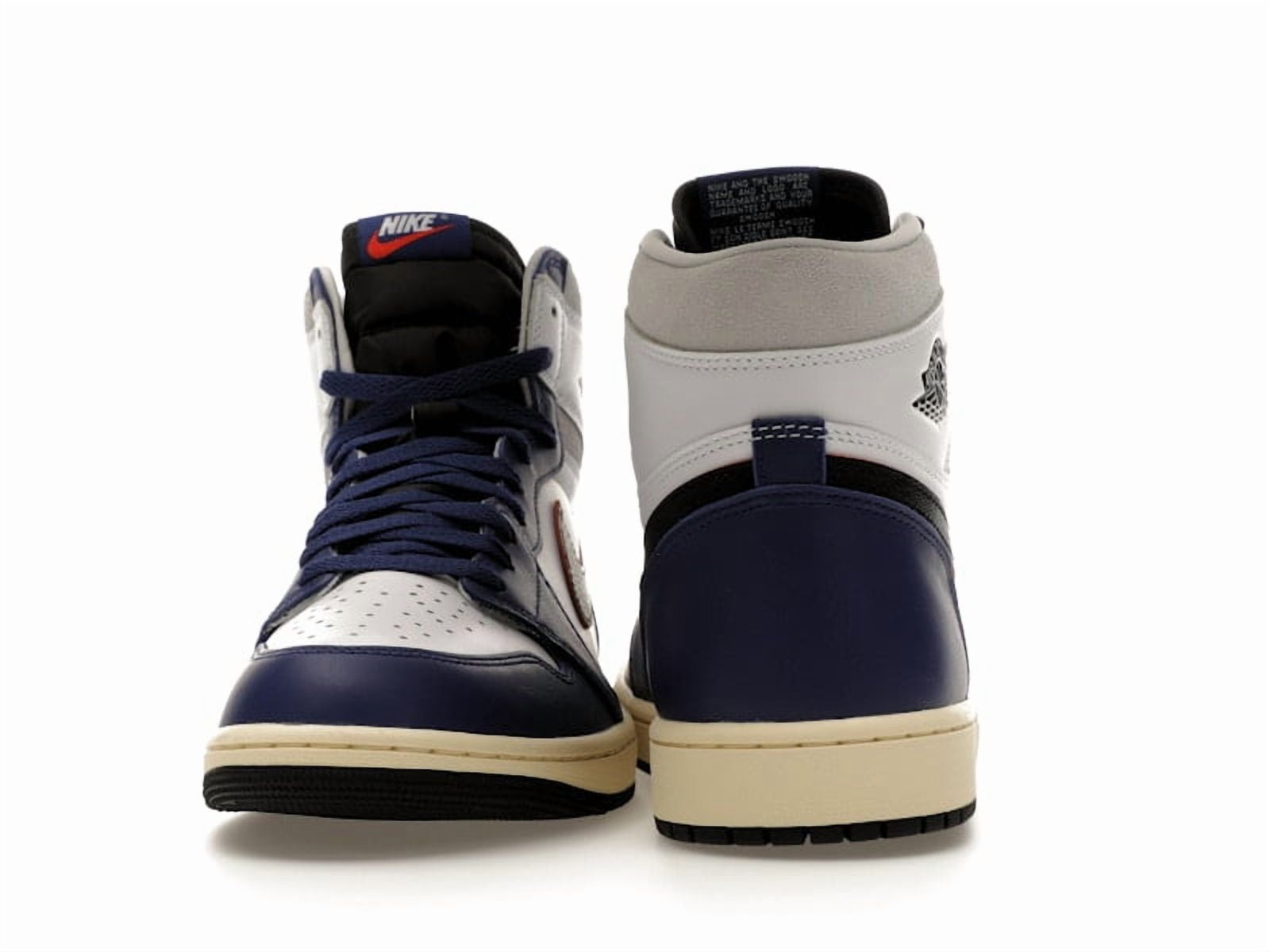 Jordan 1 Retro High OG Rare Air Basketball Shoes (Blue, 10.5) f0rxh