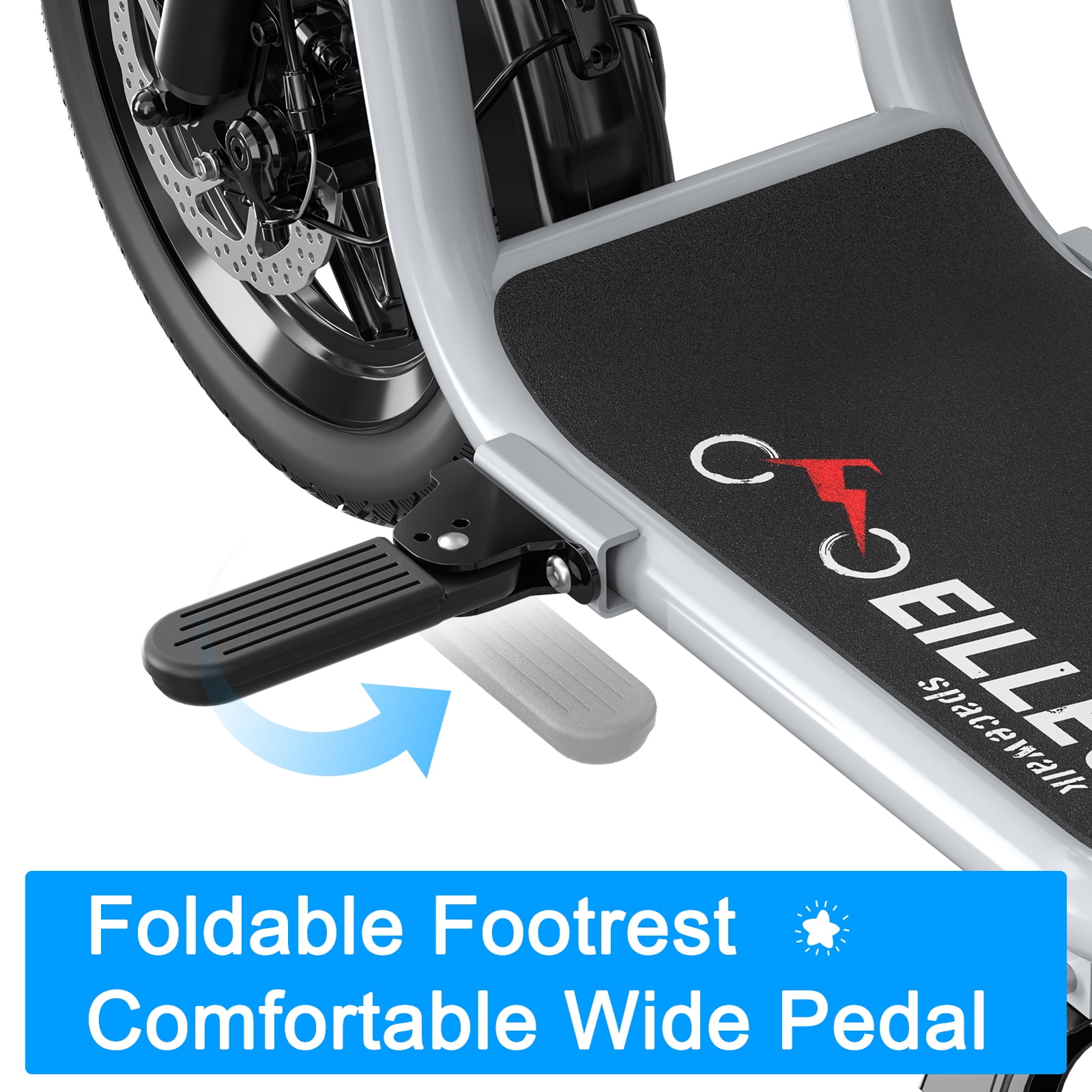 AKLUER Electric Scooter for Adults with Seat, 500W Motor, 17.5 MPH, 20 Miles Range, Dual Brake, 14 in Tires, Foldable Commuter Scooter (Black) 5qccj