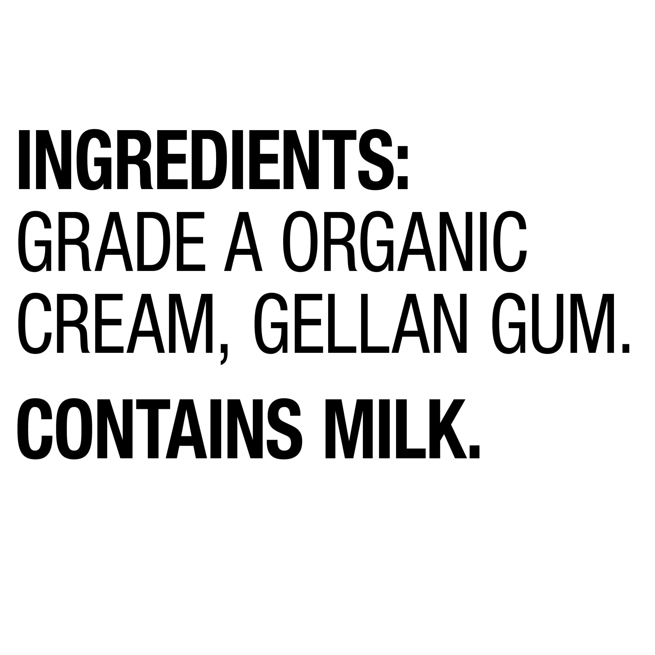 Horizon Organic Heavy Whipping Cream, Rich & Creamy Dairy for Coffee and Baking (16 fl oz) uwfbf