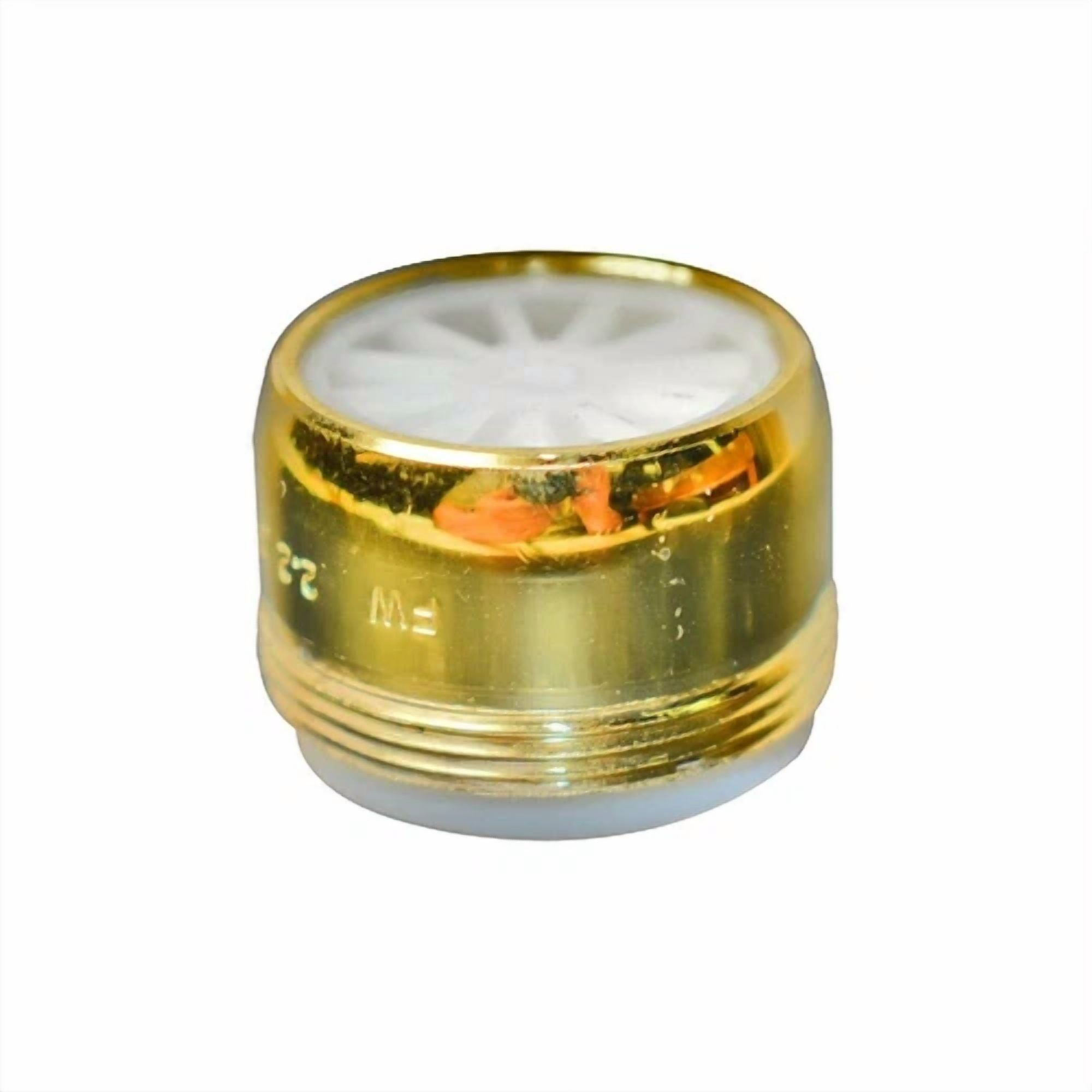 KLYNE Dual Thread Faucet Aerator, Lead-Free Polished Brass Finish (15/16 in x 55/64 in - 27T) nekmf