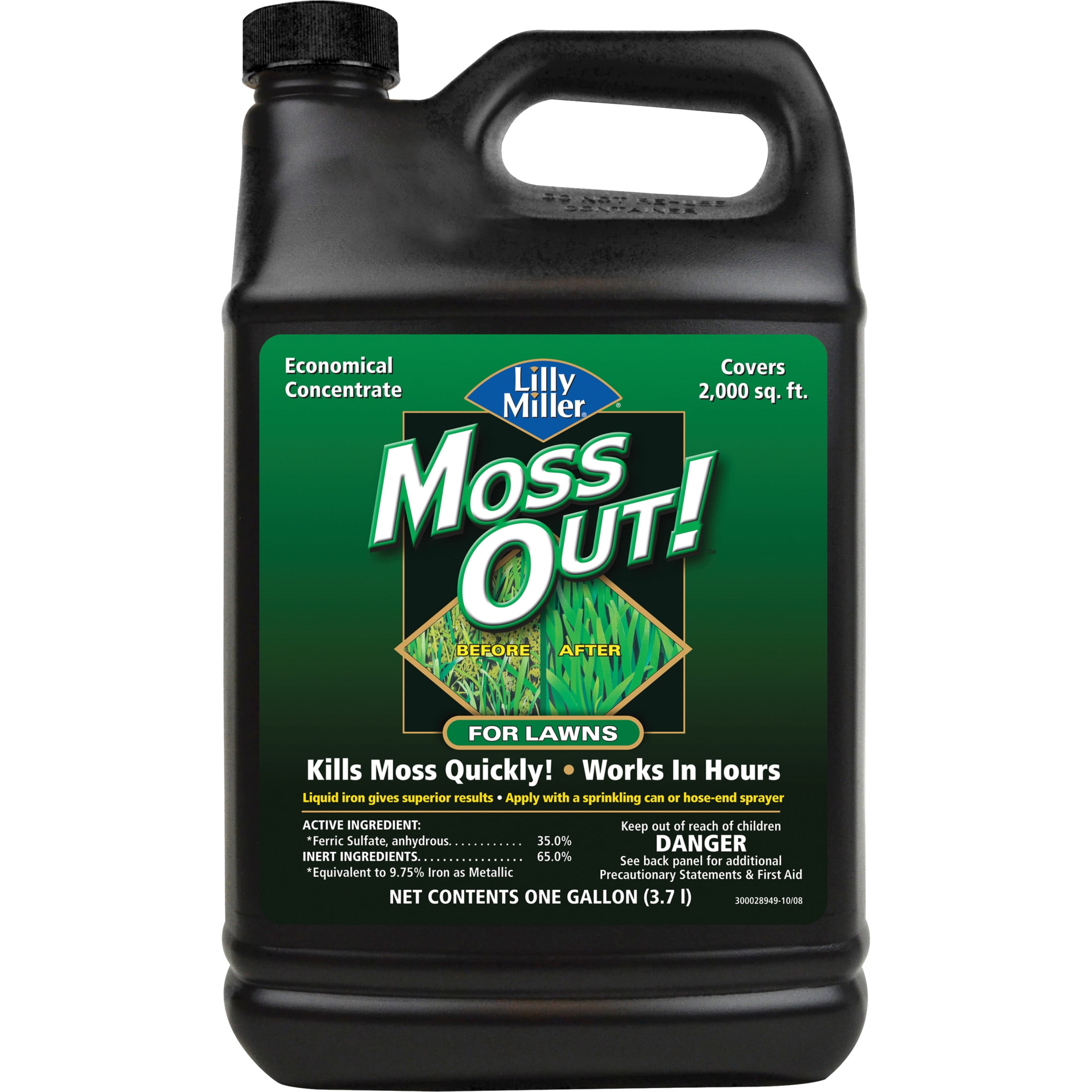 Lilly Miller Moss Out! Lawn Moss Killer Herbicide Concentrate (128 fl oz) nnw33