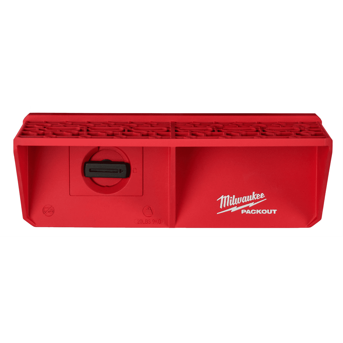 Milwaukee PACKOUT Screwdriver Rack Modular Tool Storage Organizer (Black, 4 in x 9.25 in x 3.5 in) u0ldb