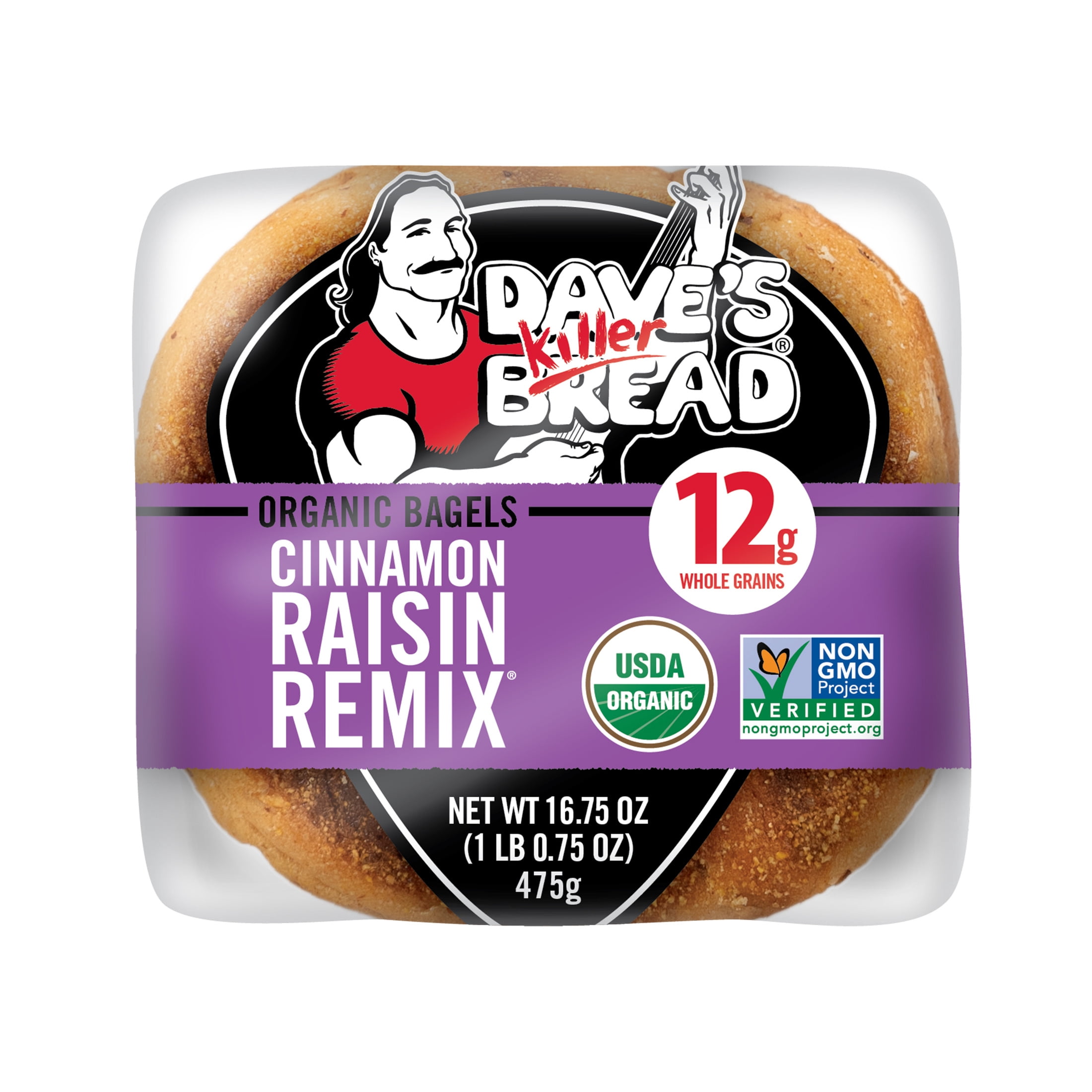 Dave's Killer Bread Cinnamon Raisin Remix Organic Bagels (5 Count) i1ih5