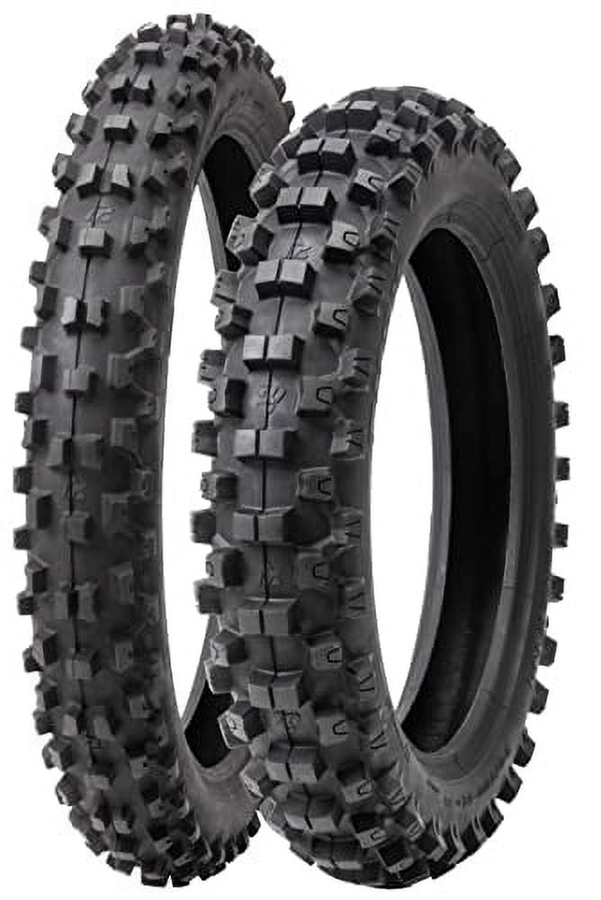 Tusk EMEX T-35 Dirt Bike Front and Rear Tire Set (90/100-21 & 110/100-18) rl9xi