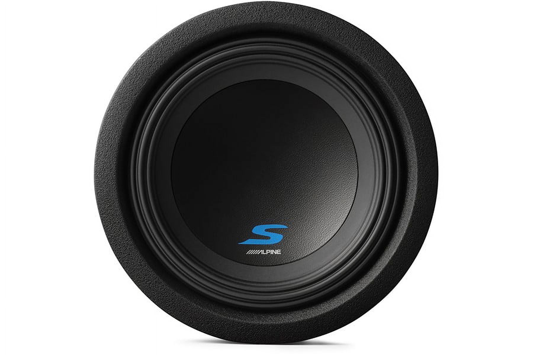 Alpine S-Series 8 in Car Subwoofer (Dual 4 Ohm, 300W RMS, S-W8D4) t9ta1